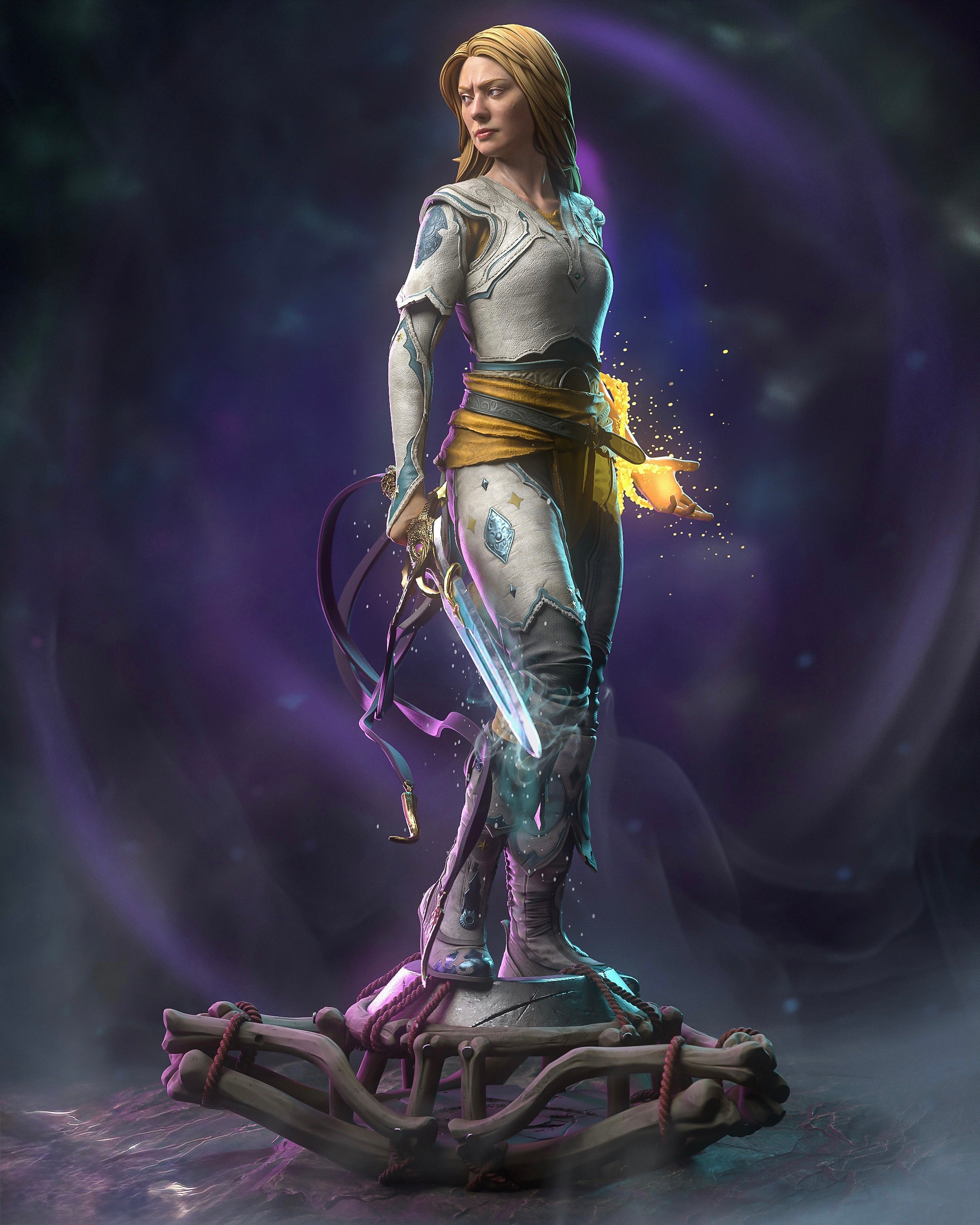 Faye | God of War Laufey Fan Art | Fully Magnetized Collectible Figurine