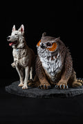 Scratch and Owlbear Cub Premium Collectible Figure – Baldur's Gate 3 Diorama