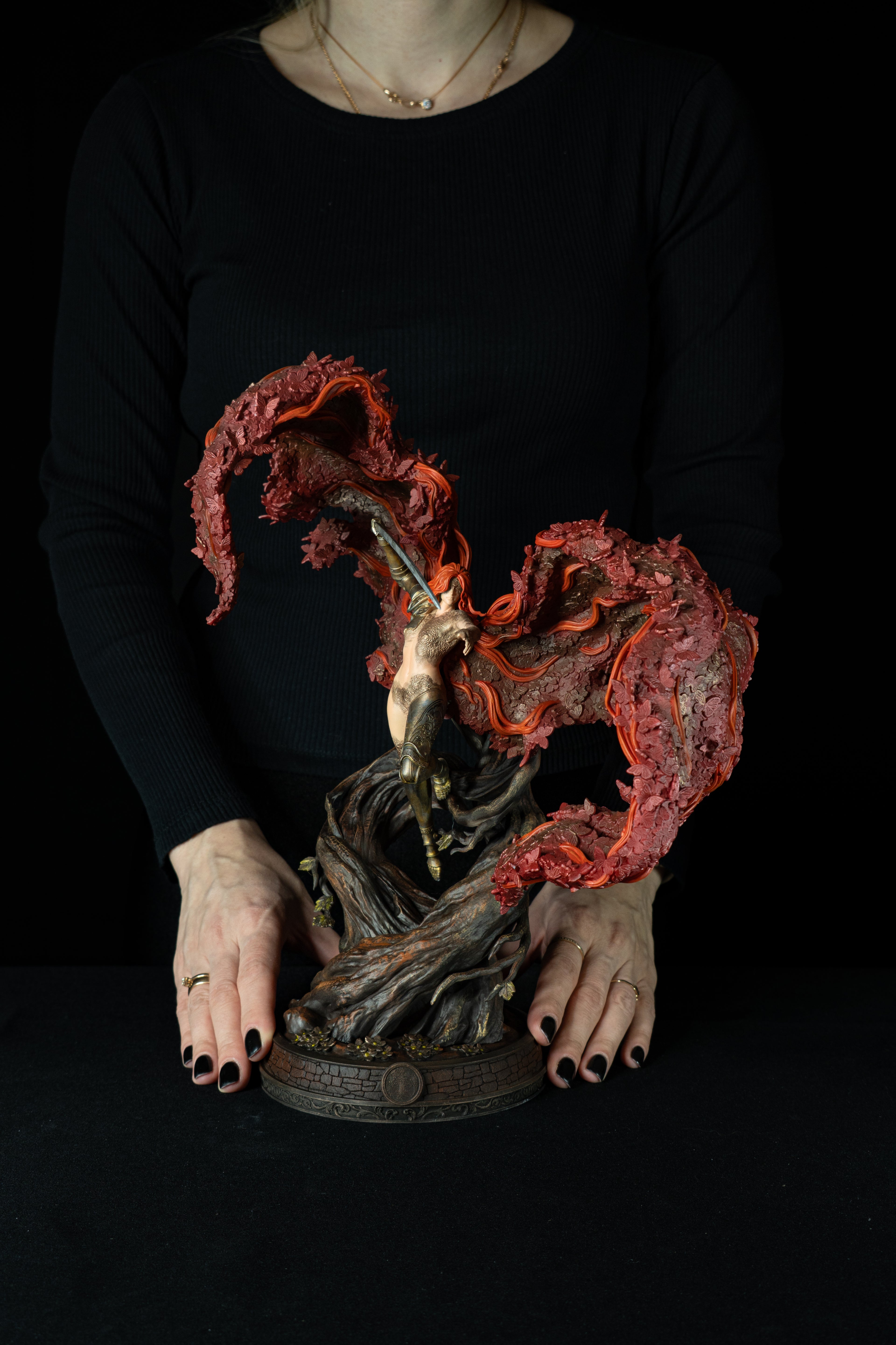 Malenia | Elden Ring | Fan Art – Fully Magnetized Hand-Painted Figurine