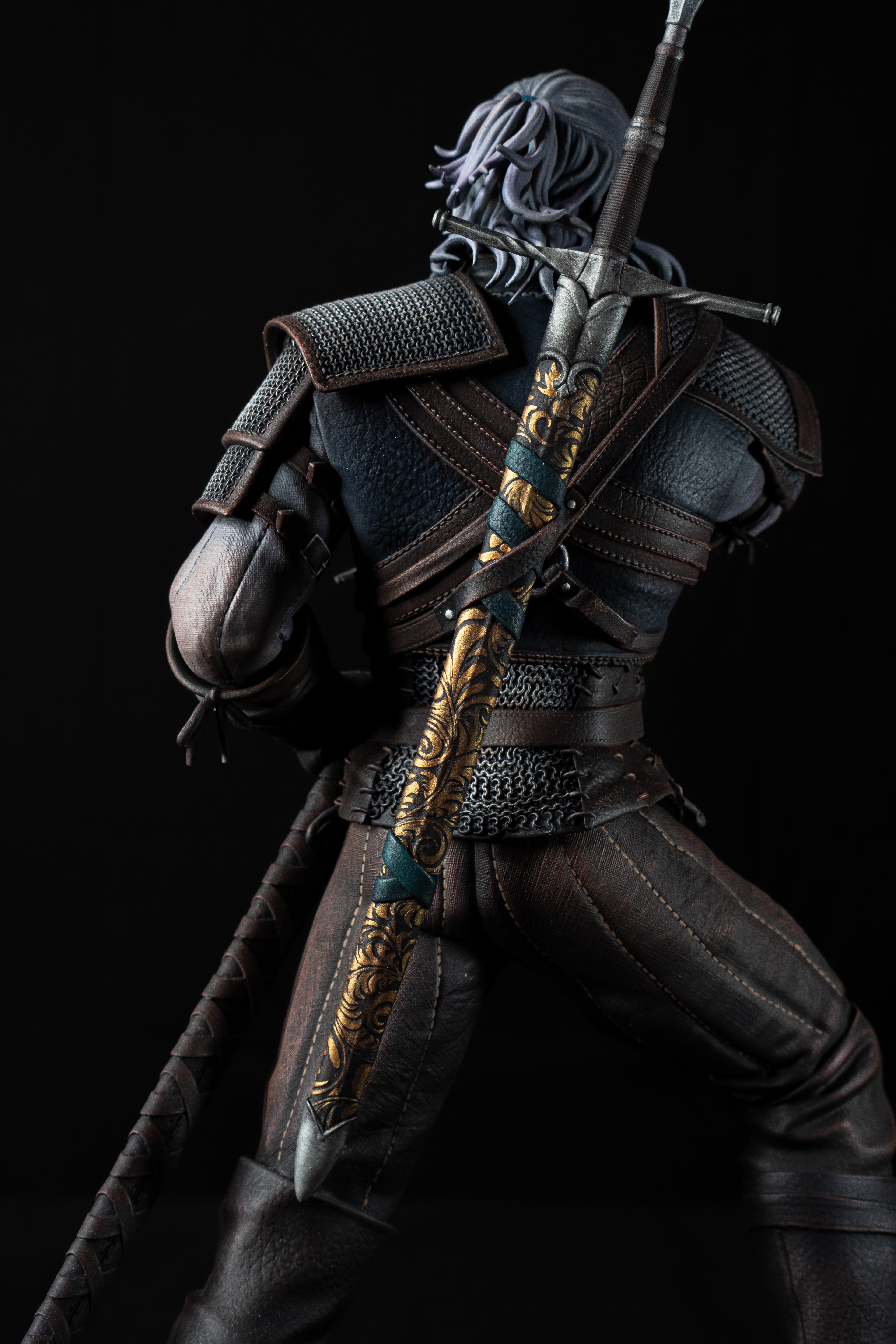 Geralt Hand-Painted Fully Magnetised Premium Figure