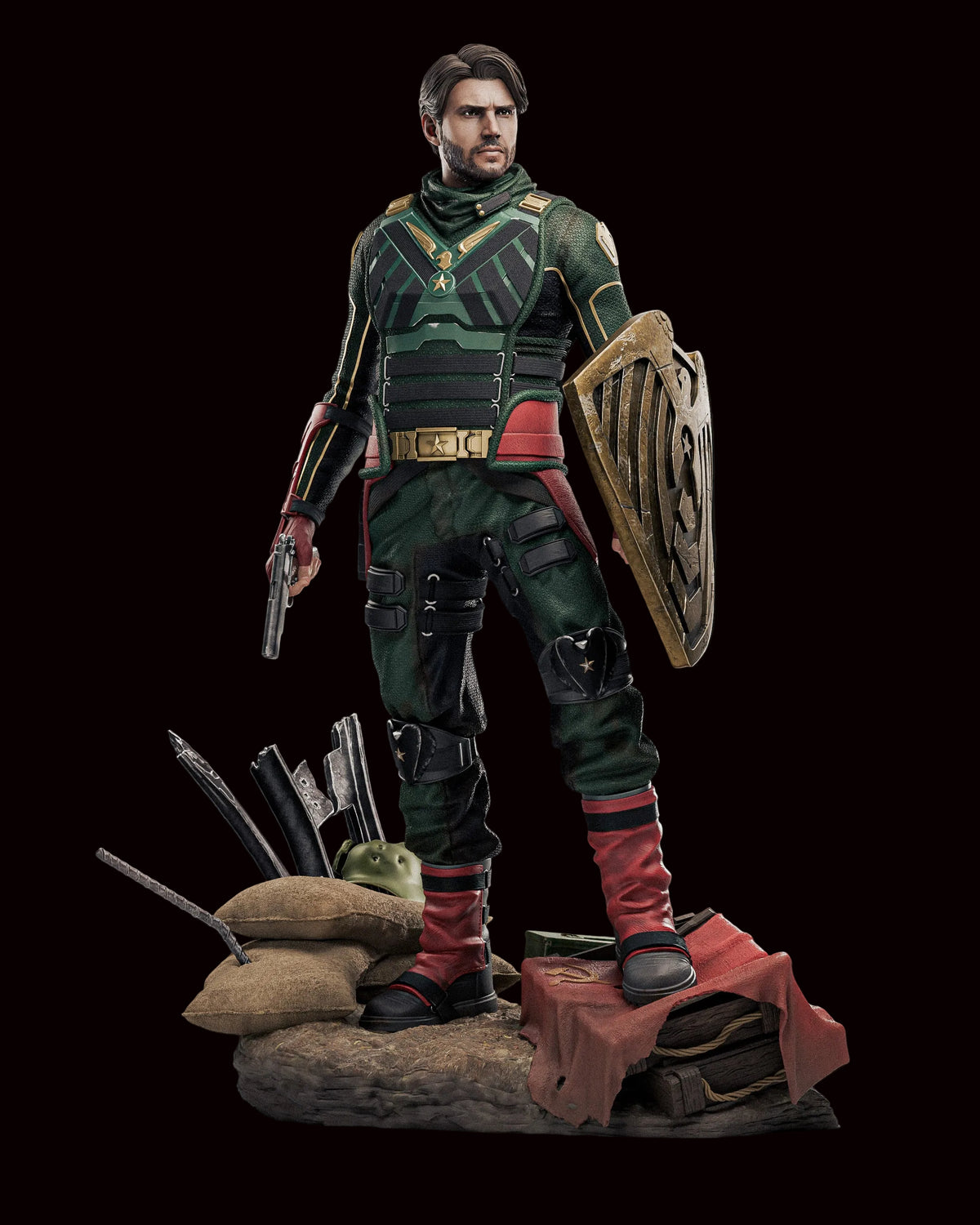 Soldier Boy | The Boys | Fan Art | Fully Magnetized Figurine