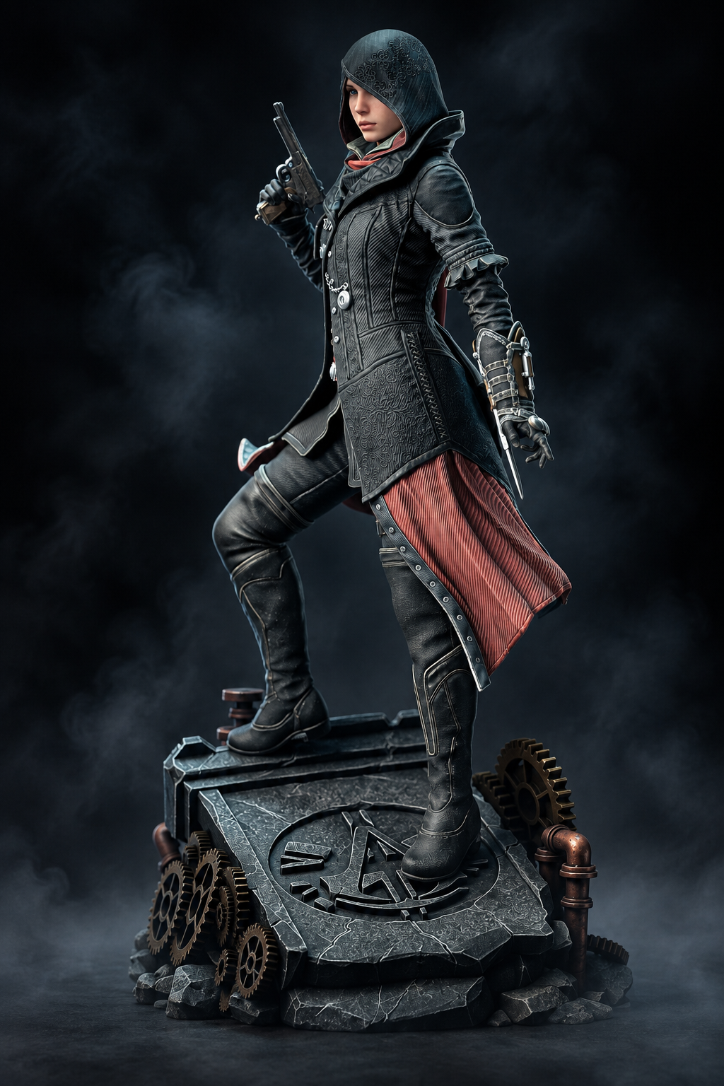 Іві Фрай | Assassin’s Creed Syndicate | Фан-арт | Повністю магнітна колекційна фігурка