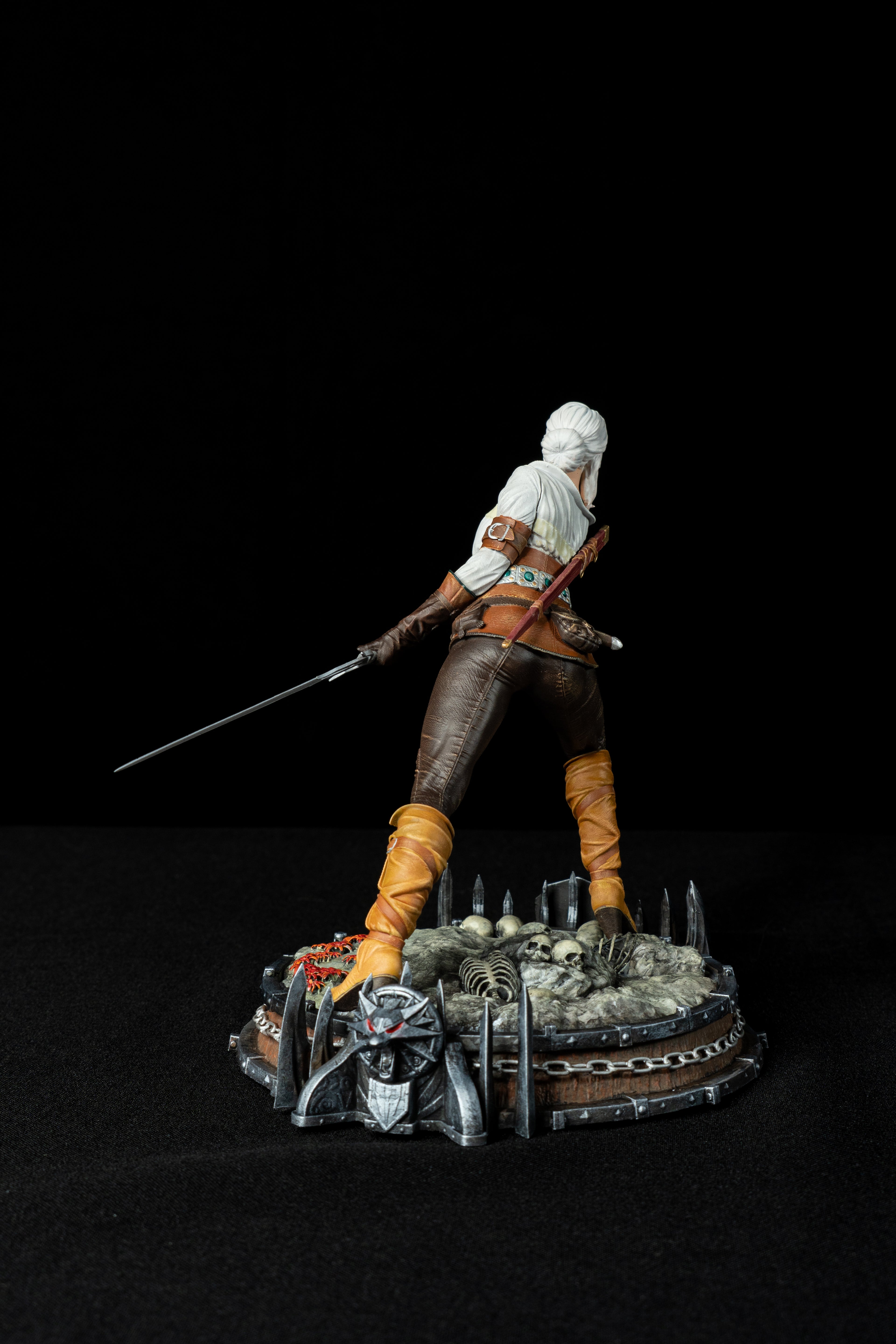Ciri | The Witcher 3 | Fan Art | Fully Magnetized Collectible Figurine
