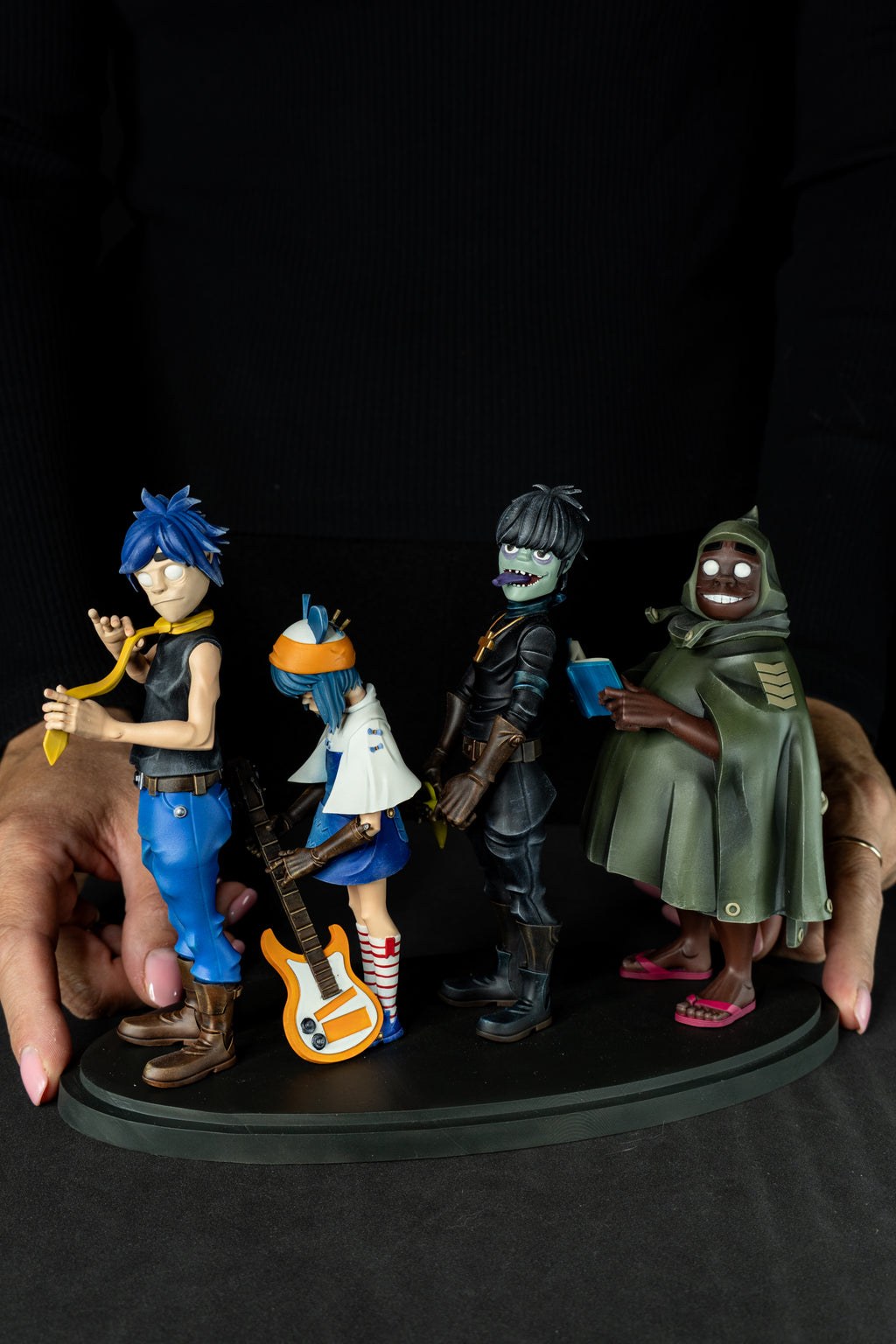 Гурт Gorillaz | 2-D, Noodle, Murdoc та Russel | Фан-арт | Повністю магнітний колекційний набір