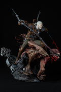 Geralt vs Dettlaff | The Witcher 3 | Fan Art – Fully Magnetized Hand-Painted Figure⁠