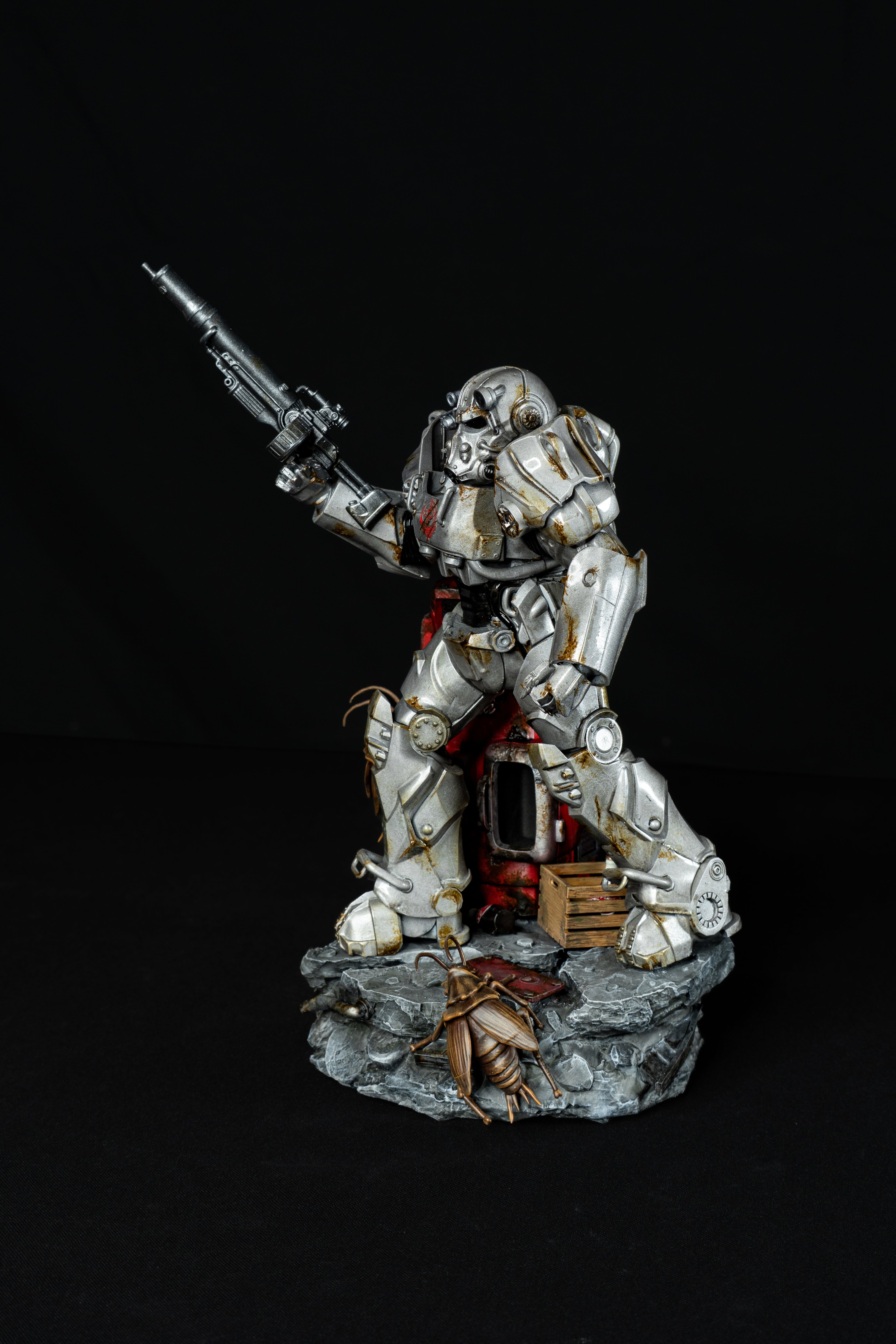Collectible Fallout Power Armor Fully Magnetised Figurine | Fallout | Fan Art