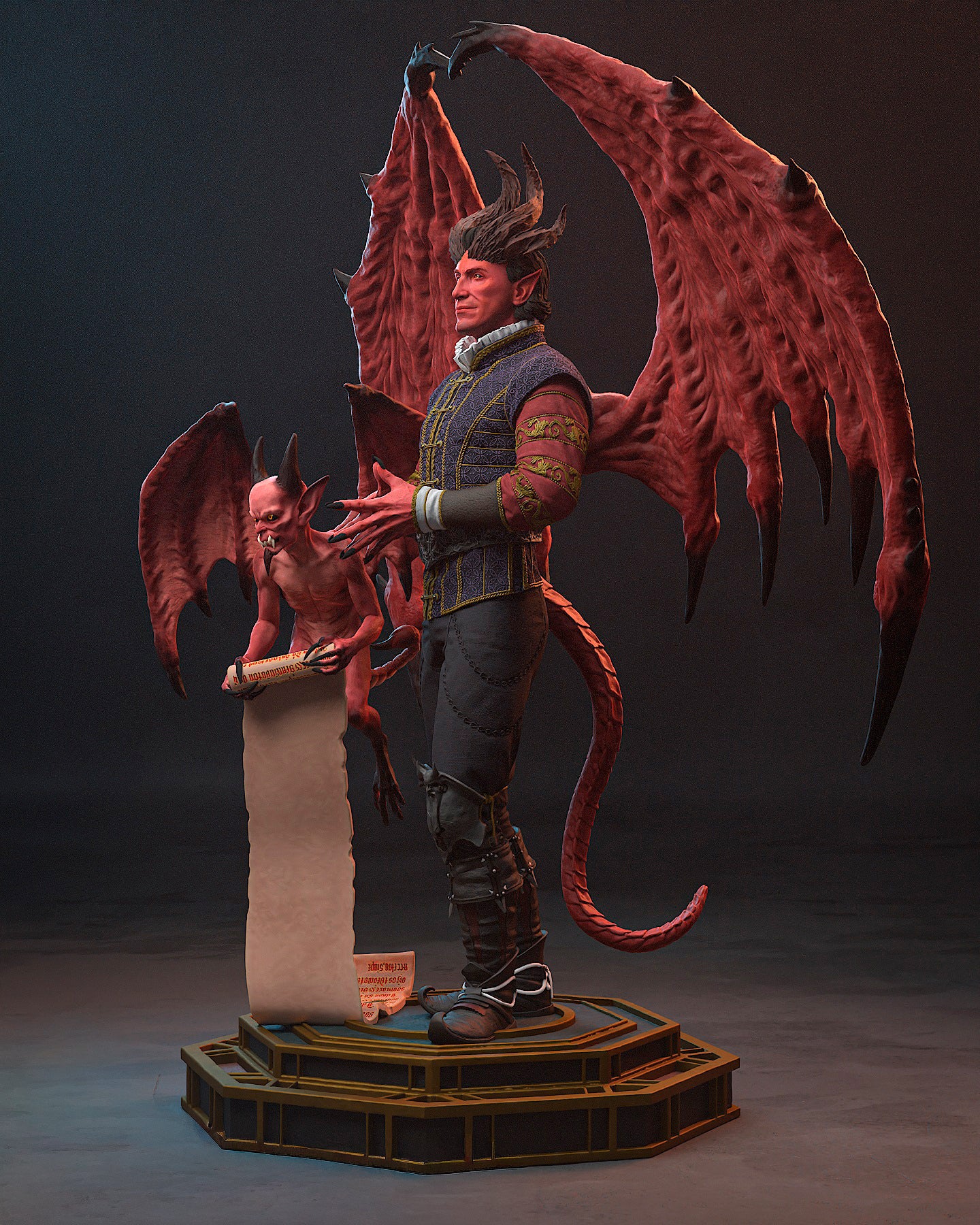 Raphael | Baldur's Gate 3 Fan Art | Fully Magnetized Collectible Figurine⁠