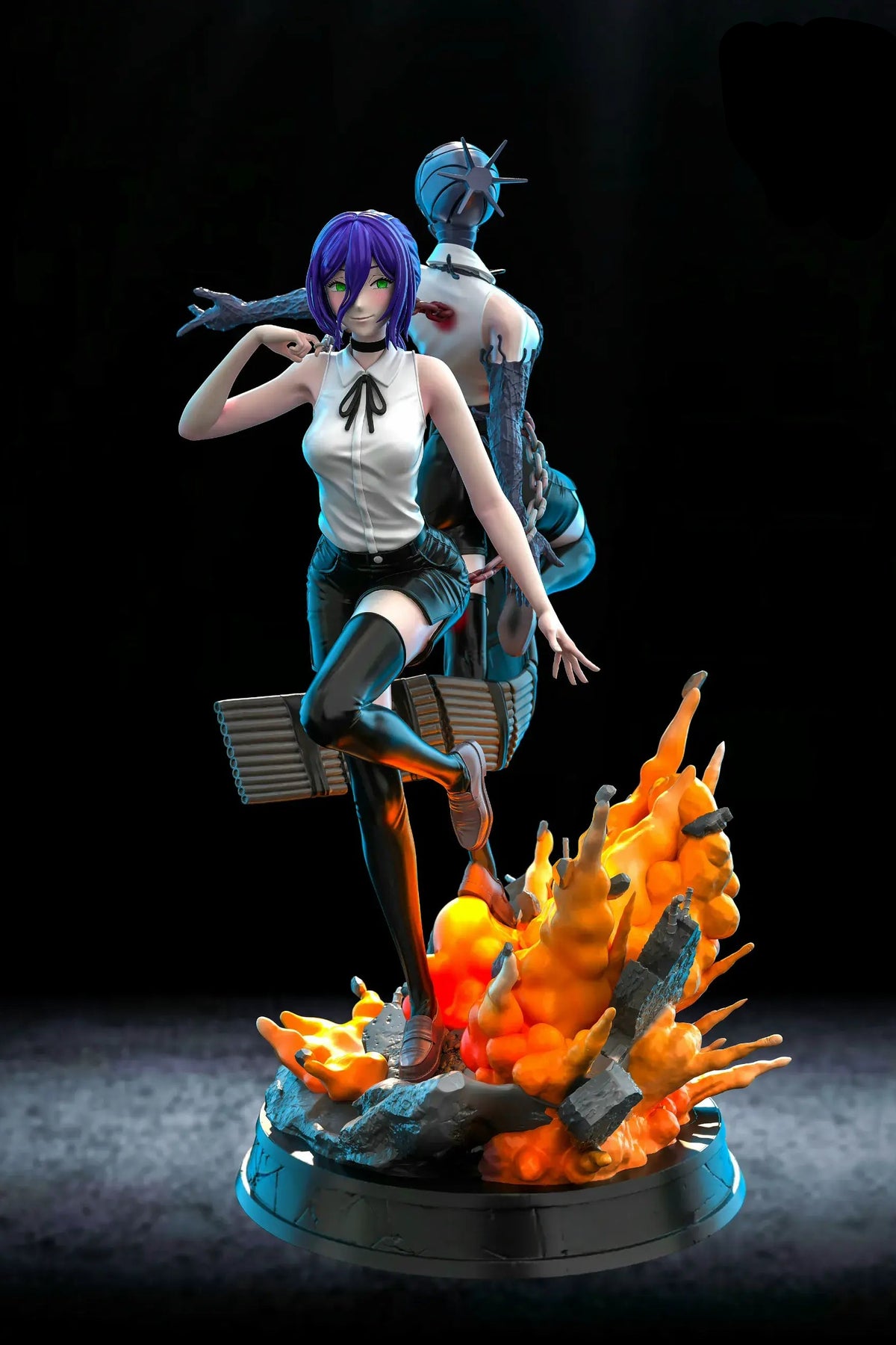 Reze | Chainsaw Man | Fan Art | Fully Magnetized Collectible Figurine