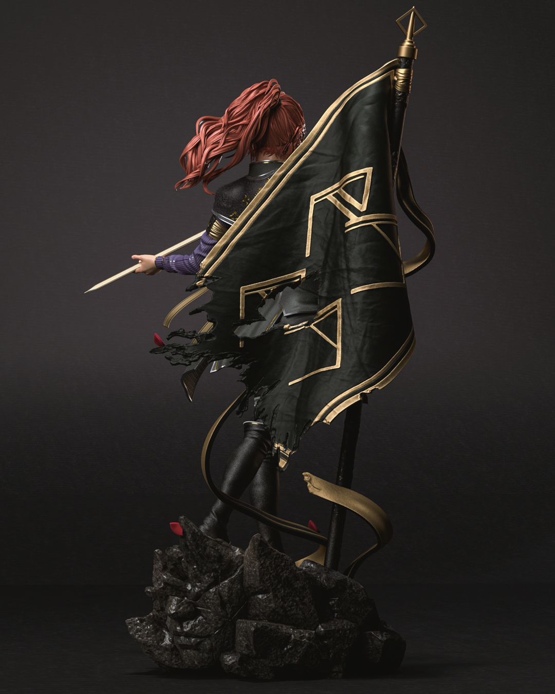 Maelle | Expedition 33 | Fan Art | Fully Magnetized Collectible Figurine