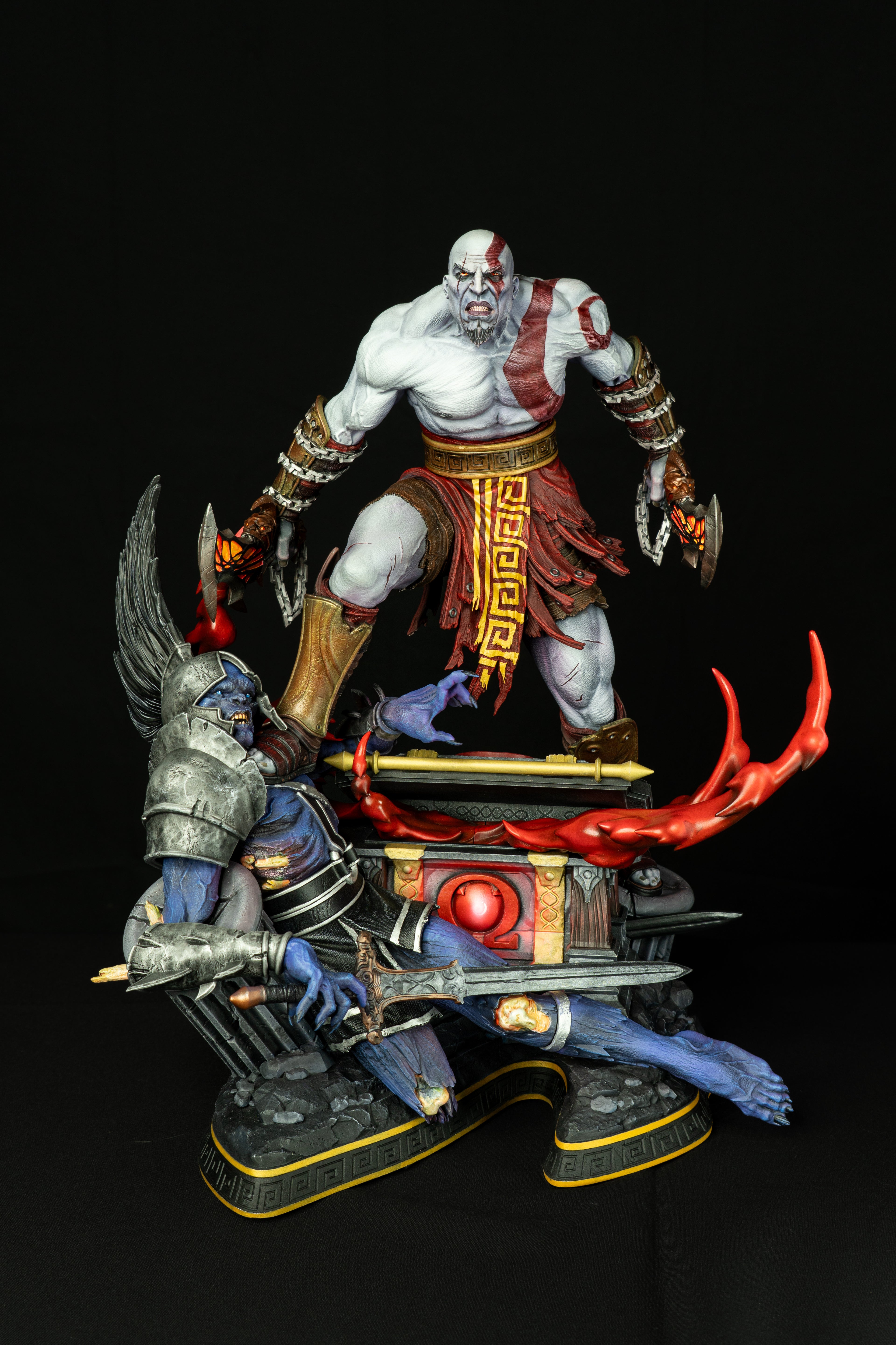 Kratos | God of War | Fan Art – Fully Magnetized Hand-Painted Figure