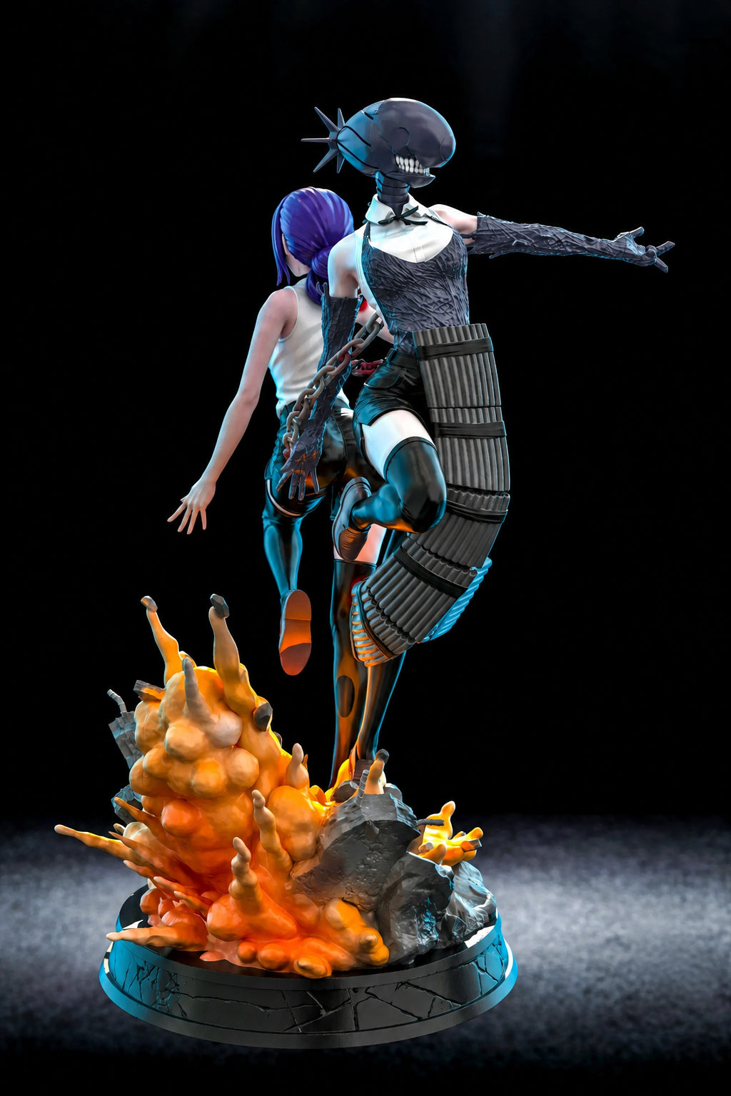 Reze | Chainsaw Man | Fan Art | Fully Magnetized Collectible Figurine