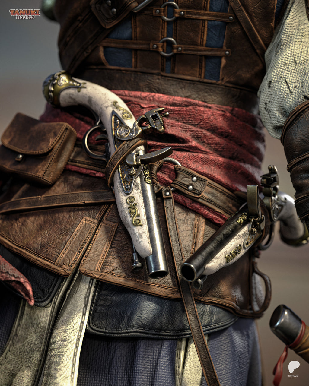Edward Kenway | Assassin’s Creed IV: Black Flag | Fan Art | Fully Magnetized Collectible Figurine