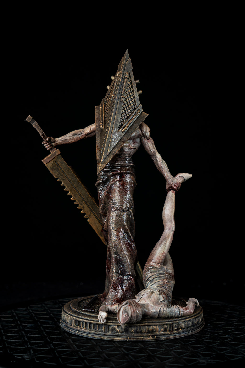 Pyramid Head & Nurse | Silent Hill | Fan Art | Fully Magnetized Collectible Diorama