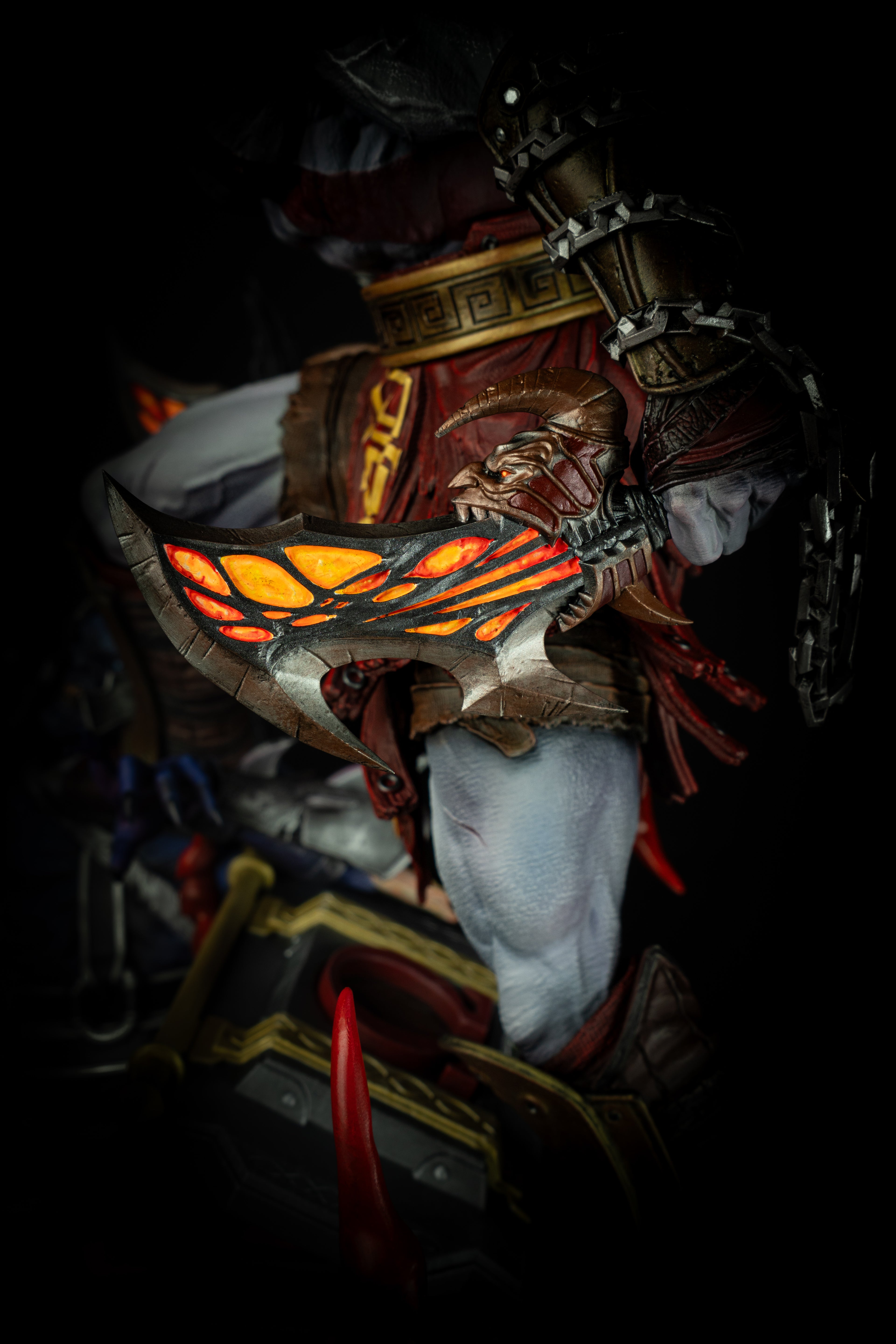 Kratos | God of War | Fan Art – Fully Magnetized Hand-Painted Figure