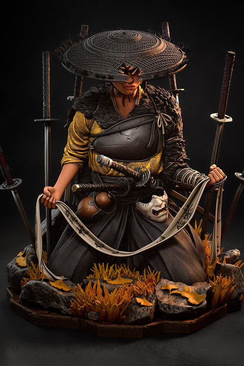 Atsu | Ghost of Yōtei Fan Art | Fully Magnetized Collectible Figurine