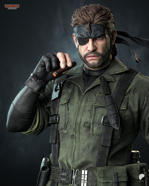 Big Boss (Naked Snake) | Metal Gear Solid | Fan Art | Fully Magnetized Collectible Figurine