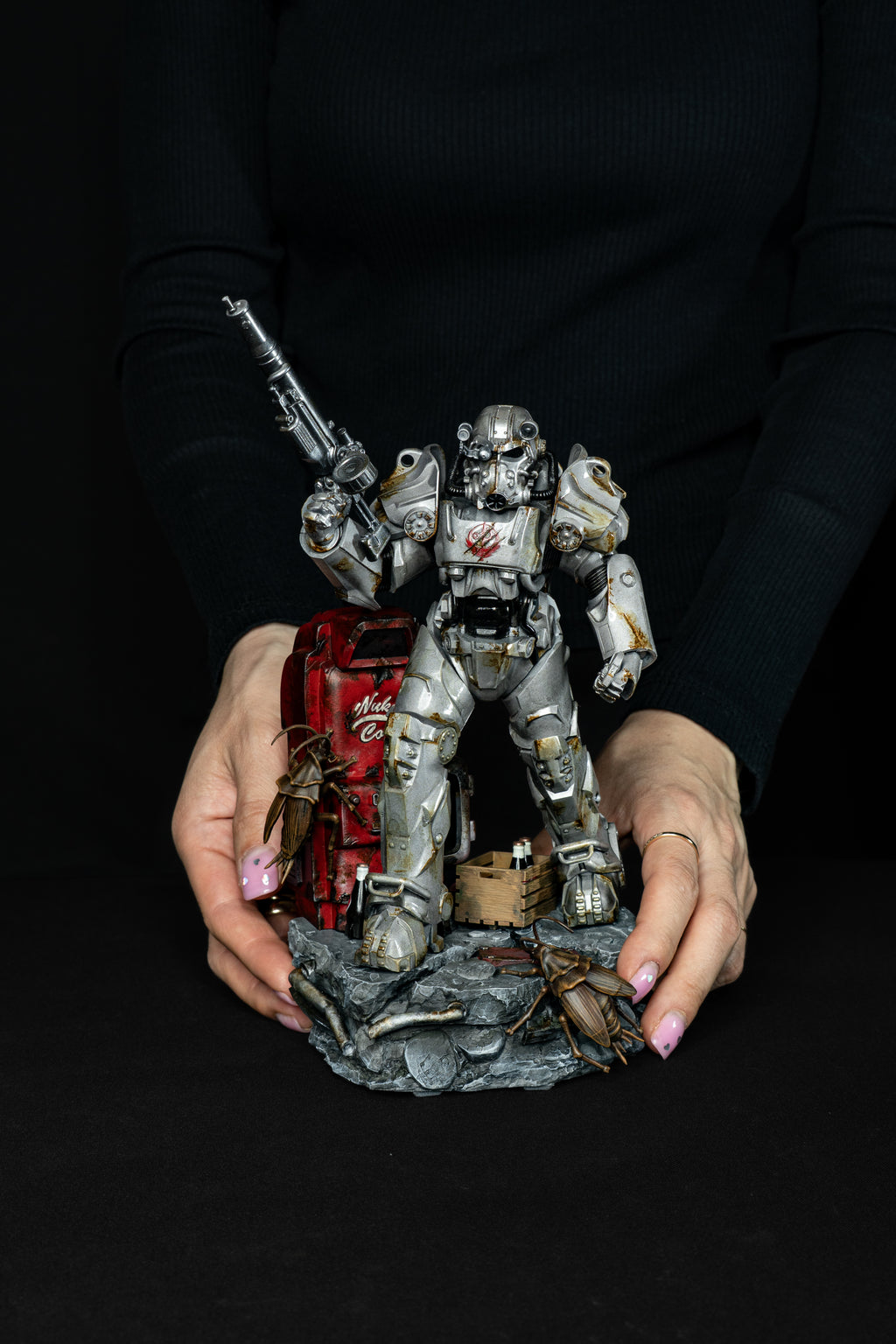 Collectible Fallout Power Armor Fully Magnetised Figurine | Fallout | Fan Art