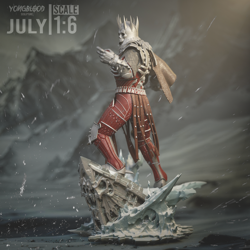 Eredin Bréacc Glas | The Witcher 3 Fan Art | Fully Magnetized Collectible Figurine⁠