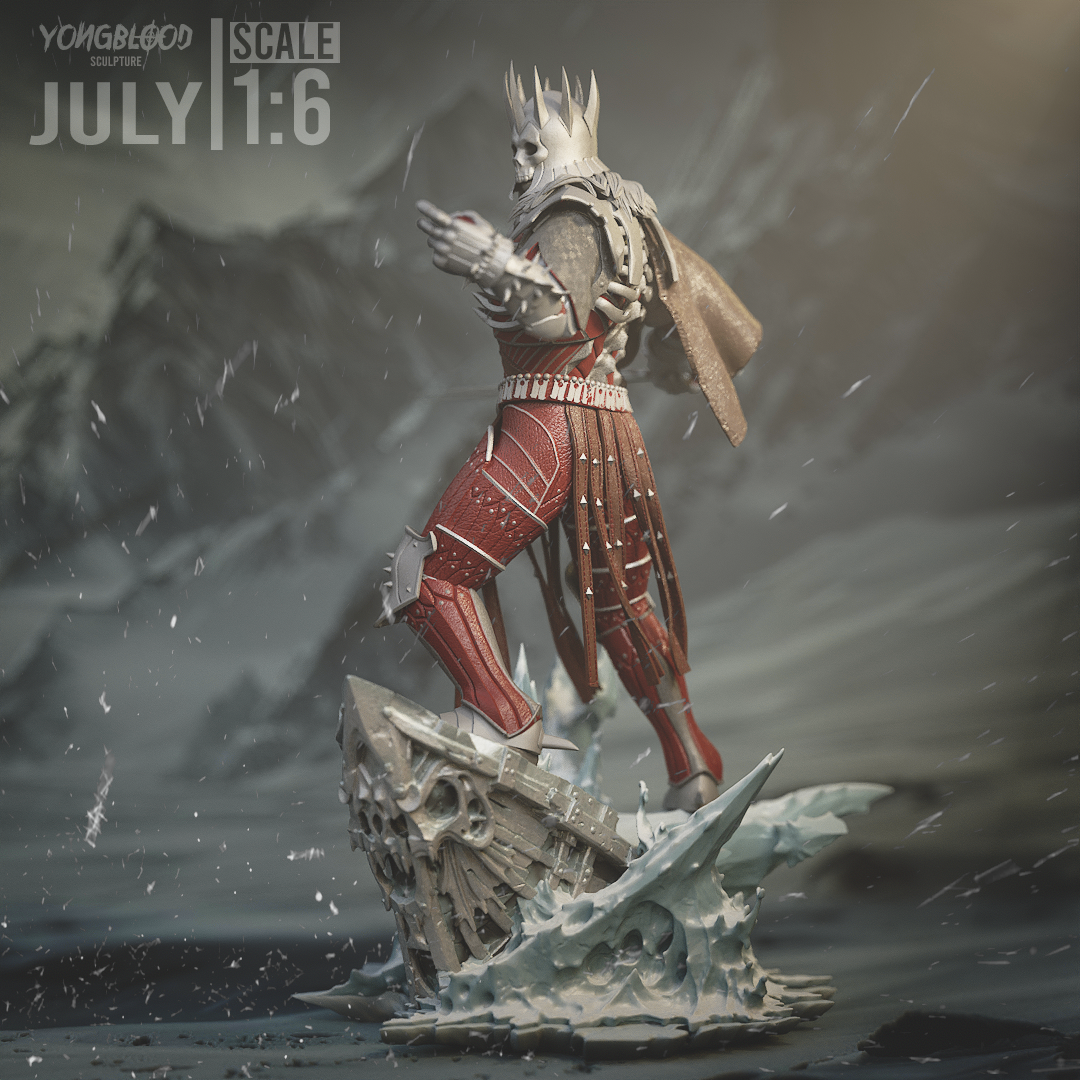 Eredin Bréacc Glas | The Witcher 3 Fan Art | Fully Magnetized Collectible Figurine⁠