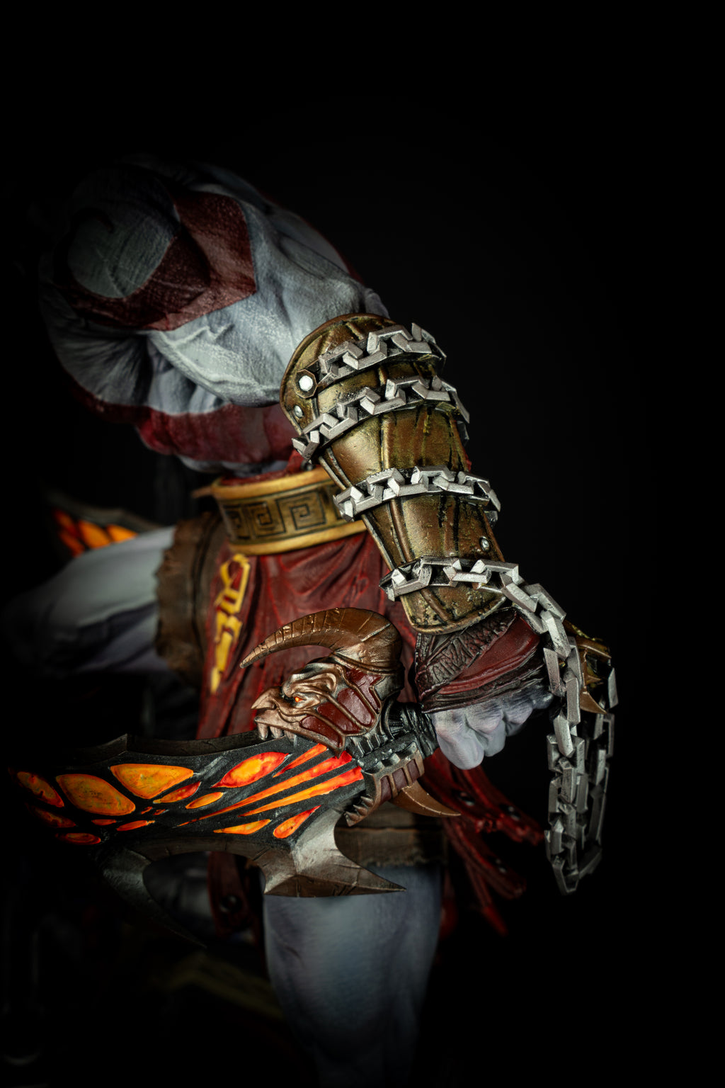 Kratos | God of War | Fan Art – Fully Magnetized Hand-Painted Figure
