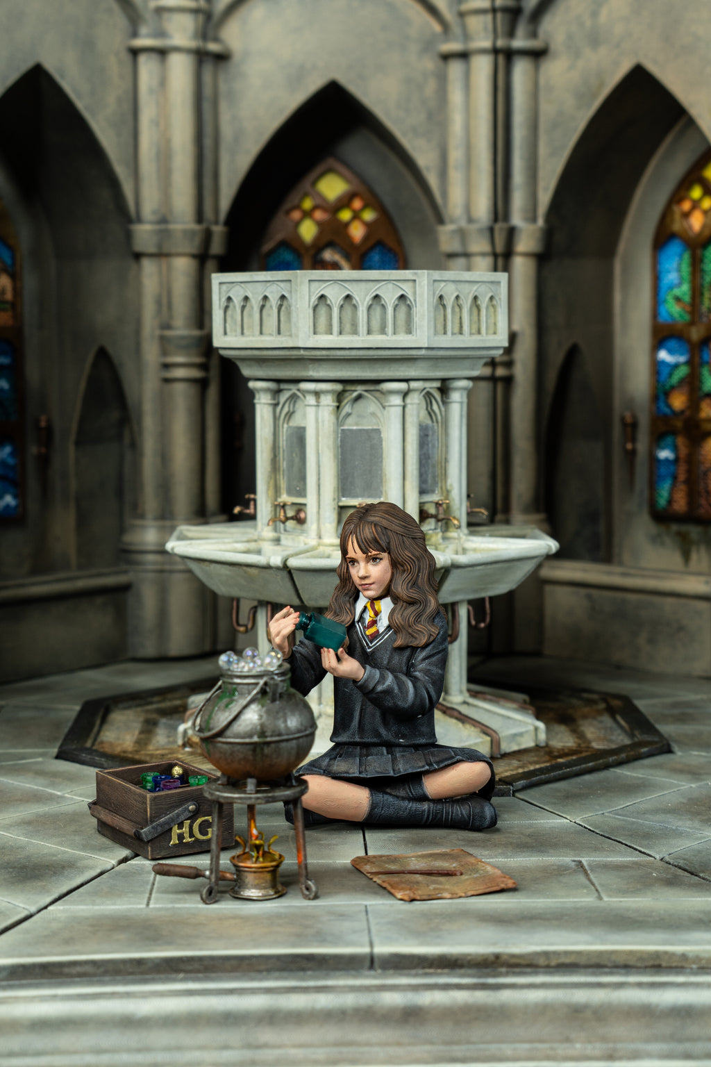 Hermione — Exclusive Custom Commission Diorama