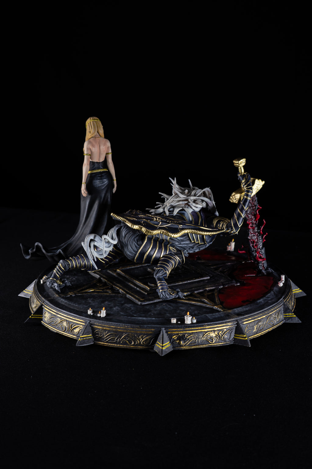 Maliketh & Queen Marika | Elden Ring | Fan Art – Premium Hand-Painted Diorama Figurine
