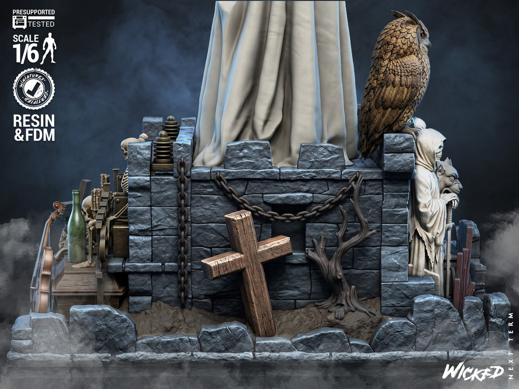 Bride of Frankenstein | Universal Monsters | Fan Art | Fully Magnetized Figurine