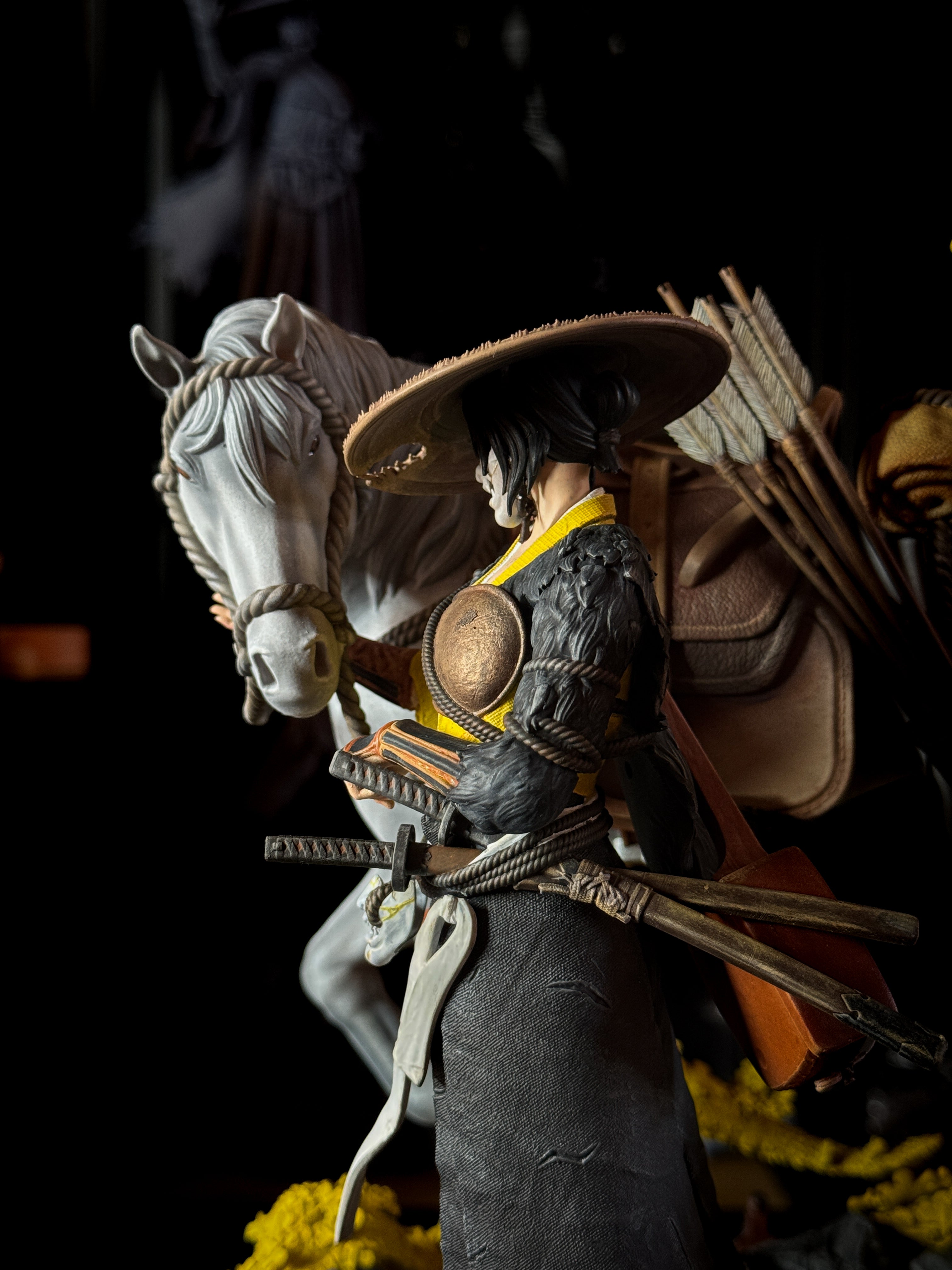 The Ghost | Ghost of Yōtei Fan Art | Fully Magnetized Collectible Figurine