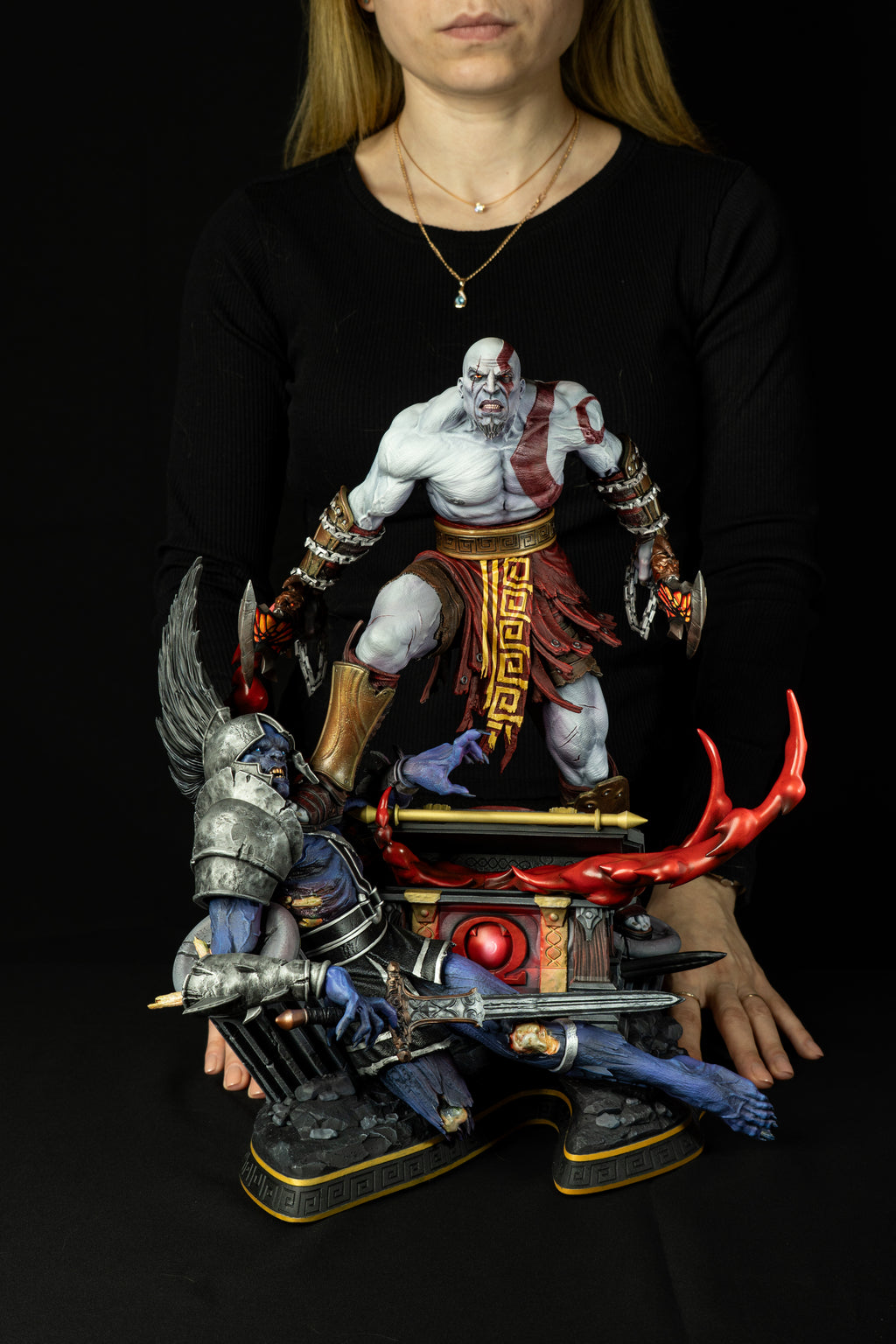Kratos | God of War | Fan Art – Fully Magnetized Hand-Painted Figure