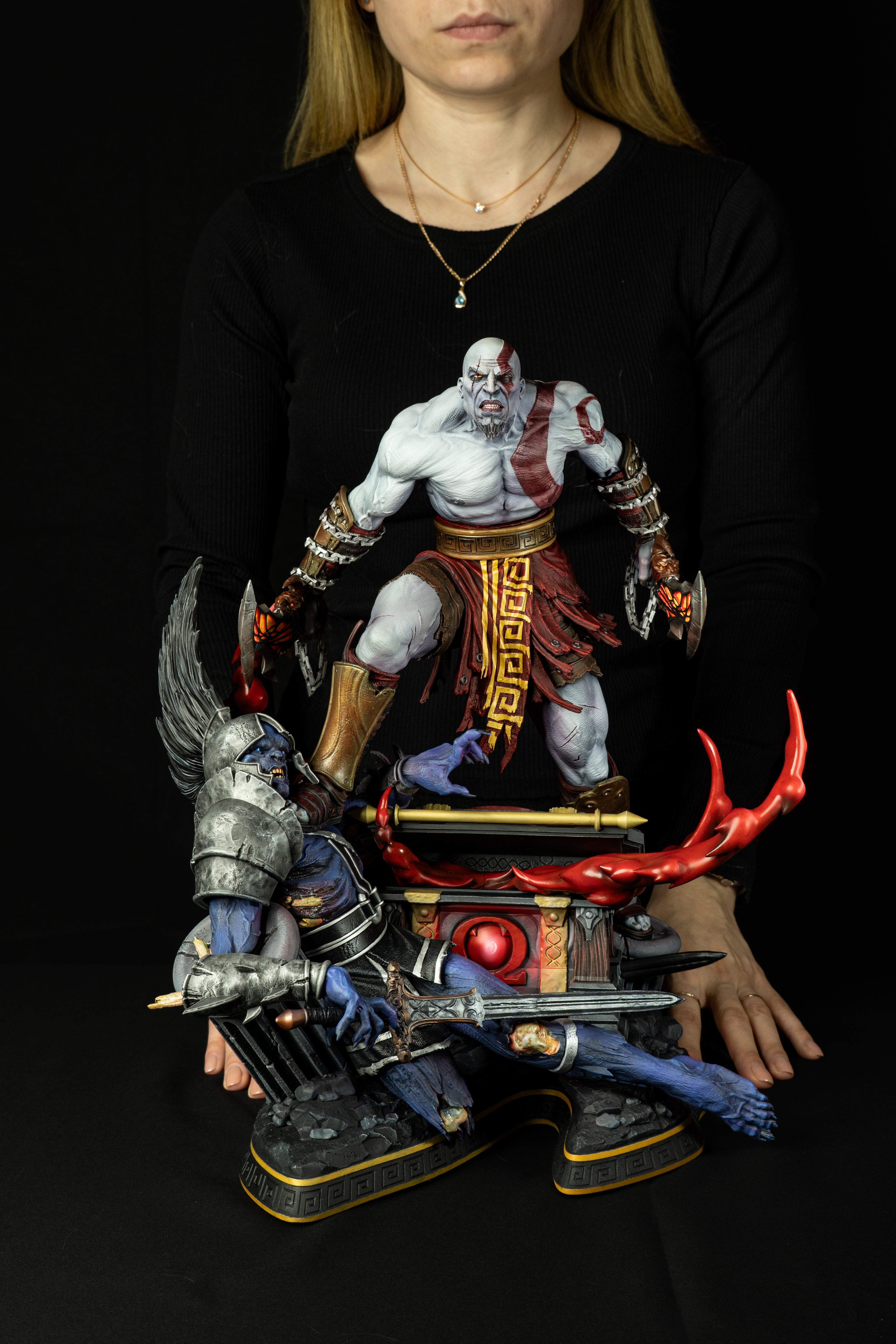 Kratos | God of War | Fan Art – Fully Magnetized Hand-Painted Figure