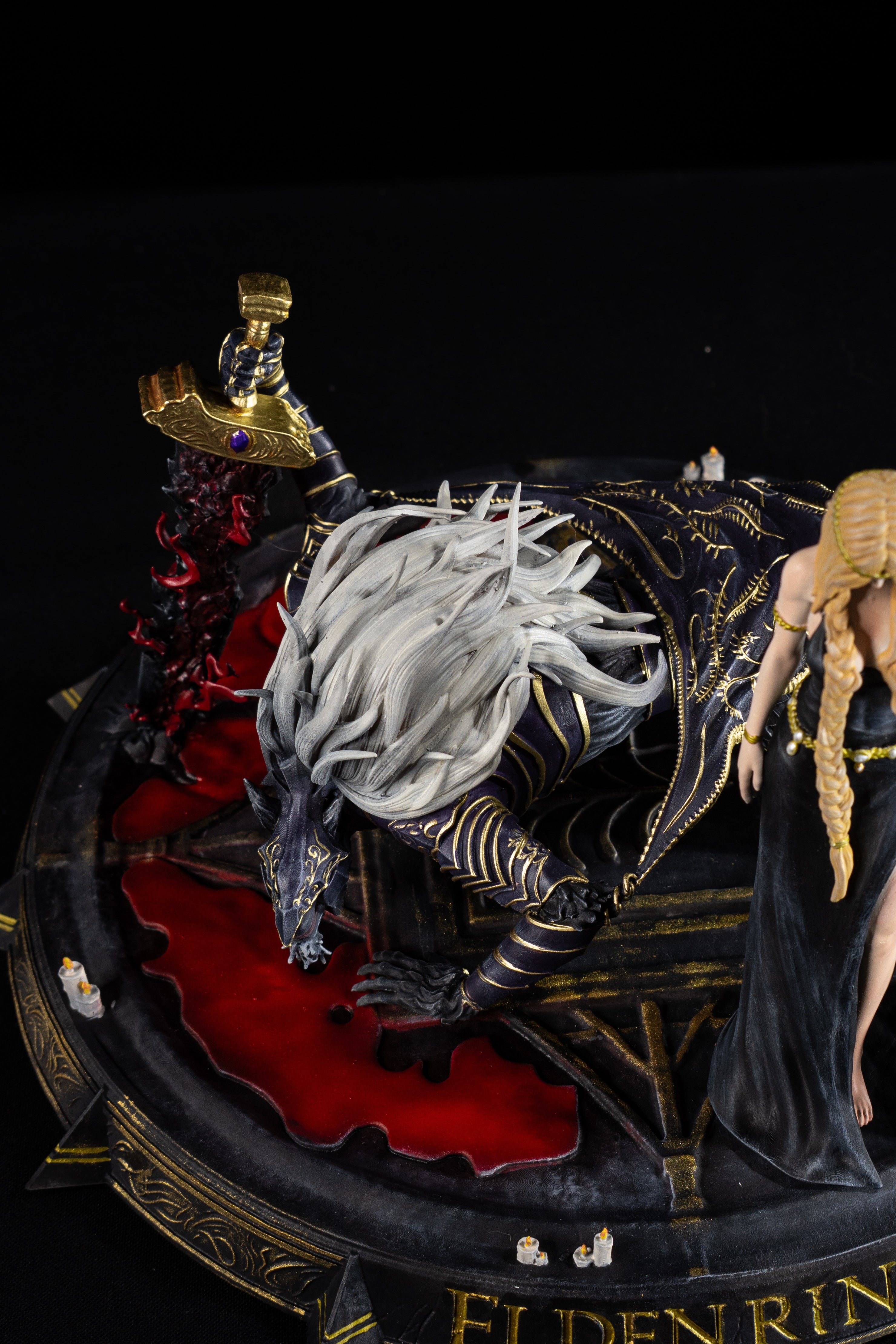Maliketh & Queen Marika | Elden Ring | Fan Art – Premium Hand-Painted Diorama Figurine