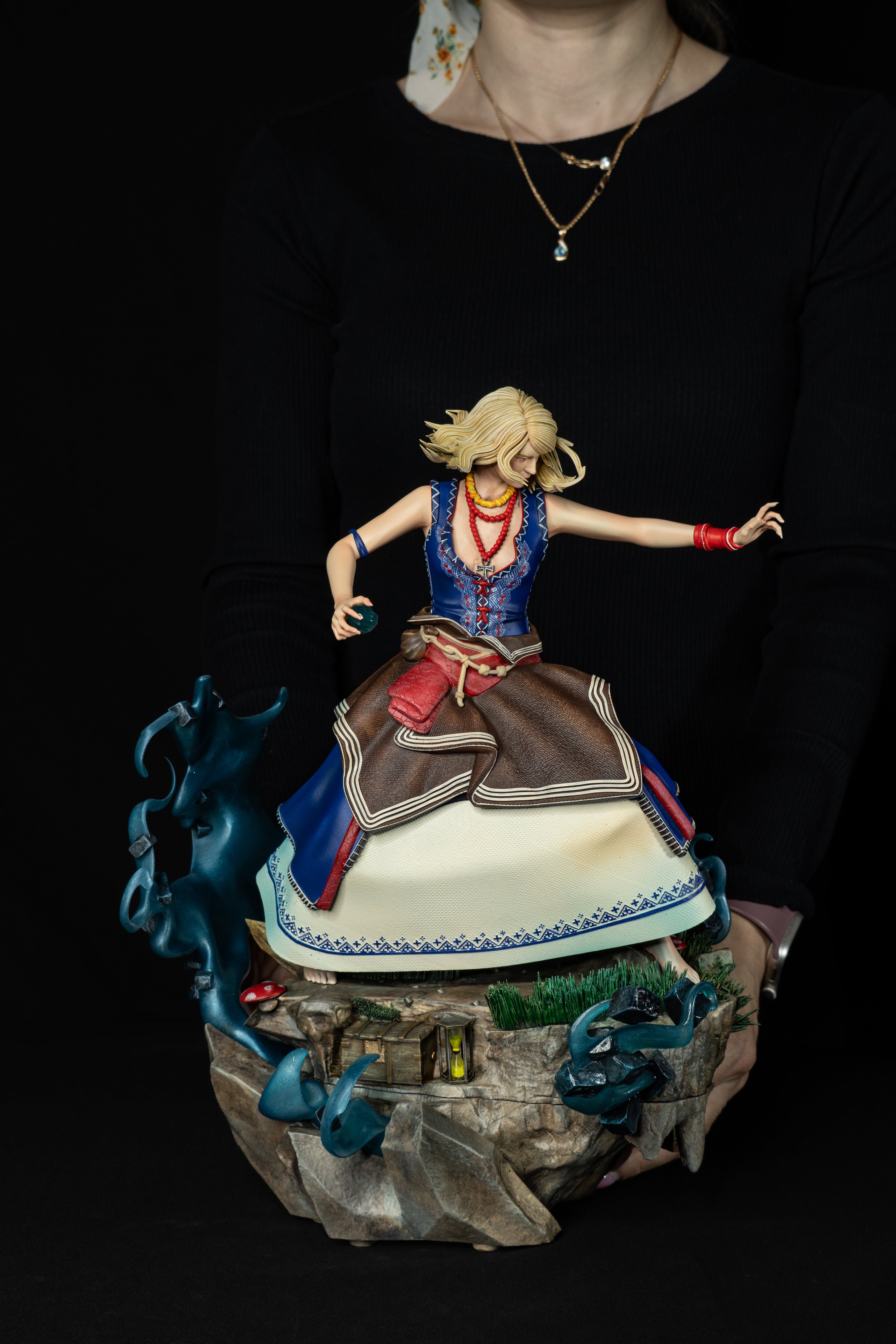 Keira Metz | The Witcher Fan Art | Fully Magnetized Collectible Figurine⁠