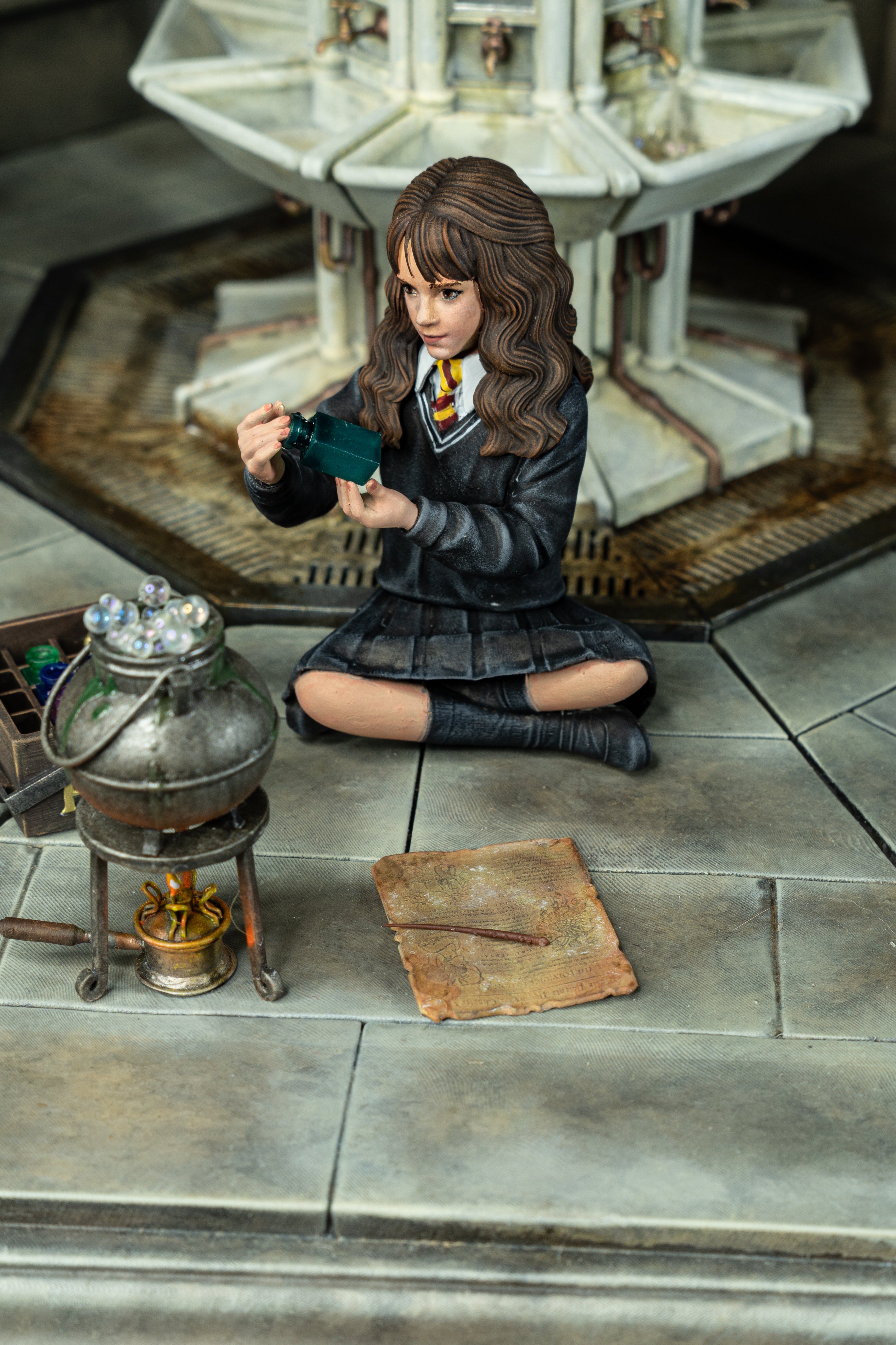 Hermione — Exclusive Custom Commission Diorama