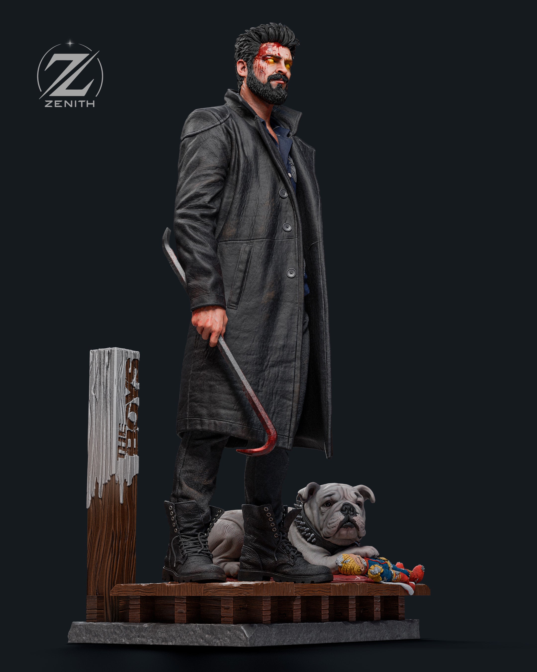 Billy Butcher | The Boys Fan Art | Fully Magnetized Collectible Figurine