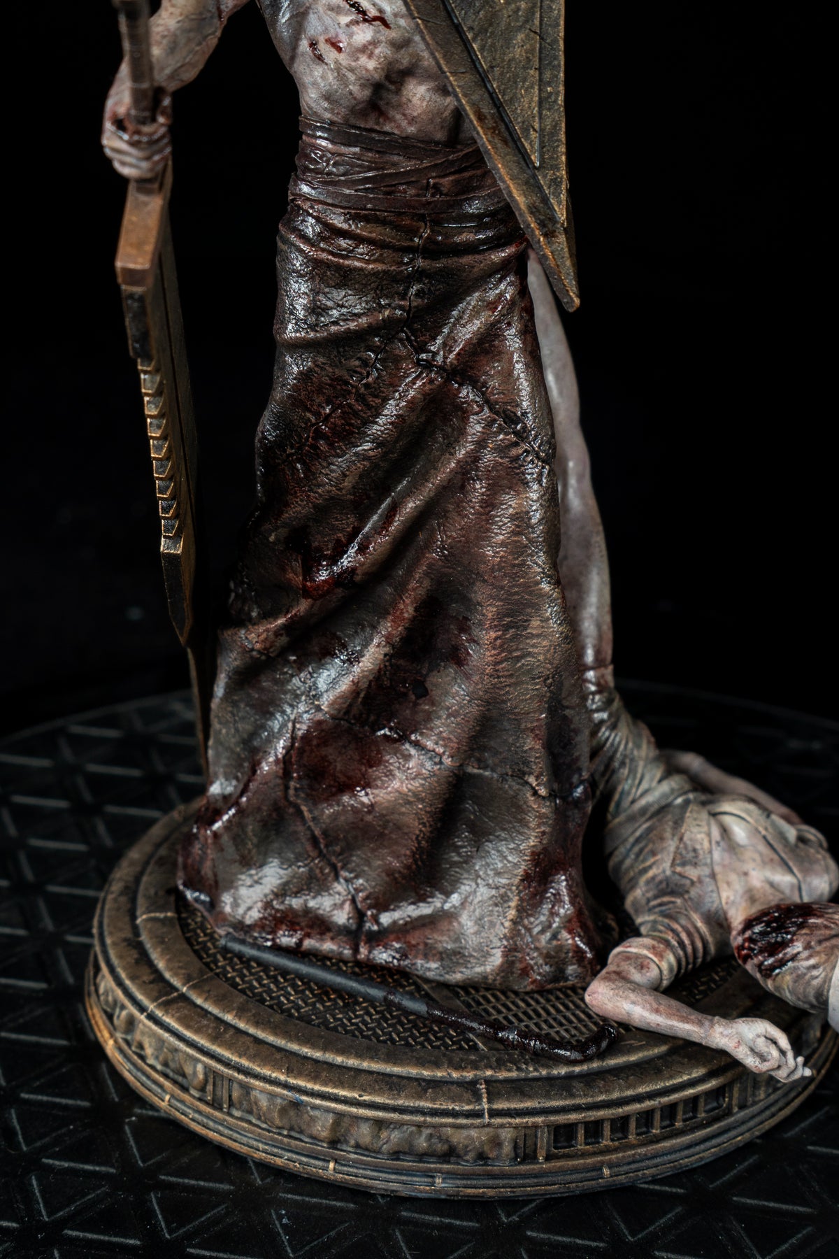 Pyramid Head & Nurse | Silent Hill | Fan Art | Fully Magnetized Collectible Diorama
