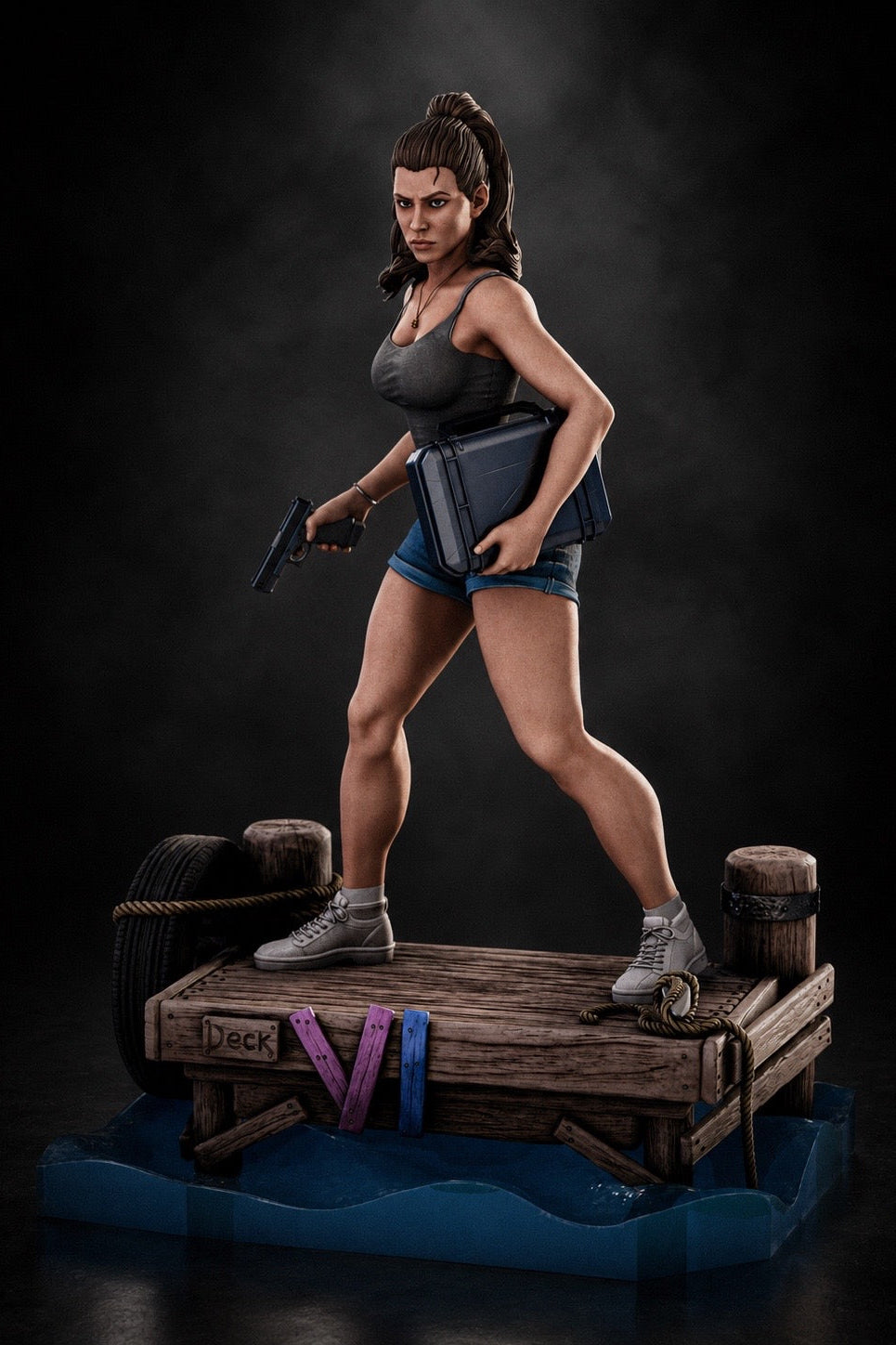 Lucia | Grand Theft Auto VI | Fan Art | Fully Magnetized Collectible Figurine