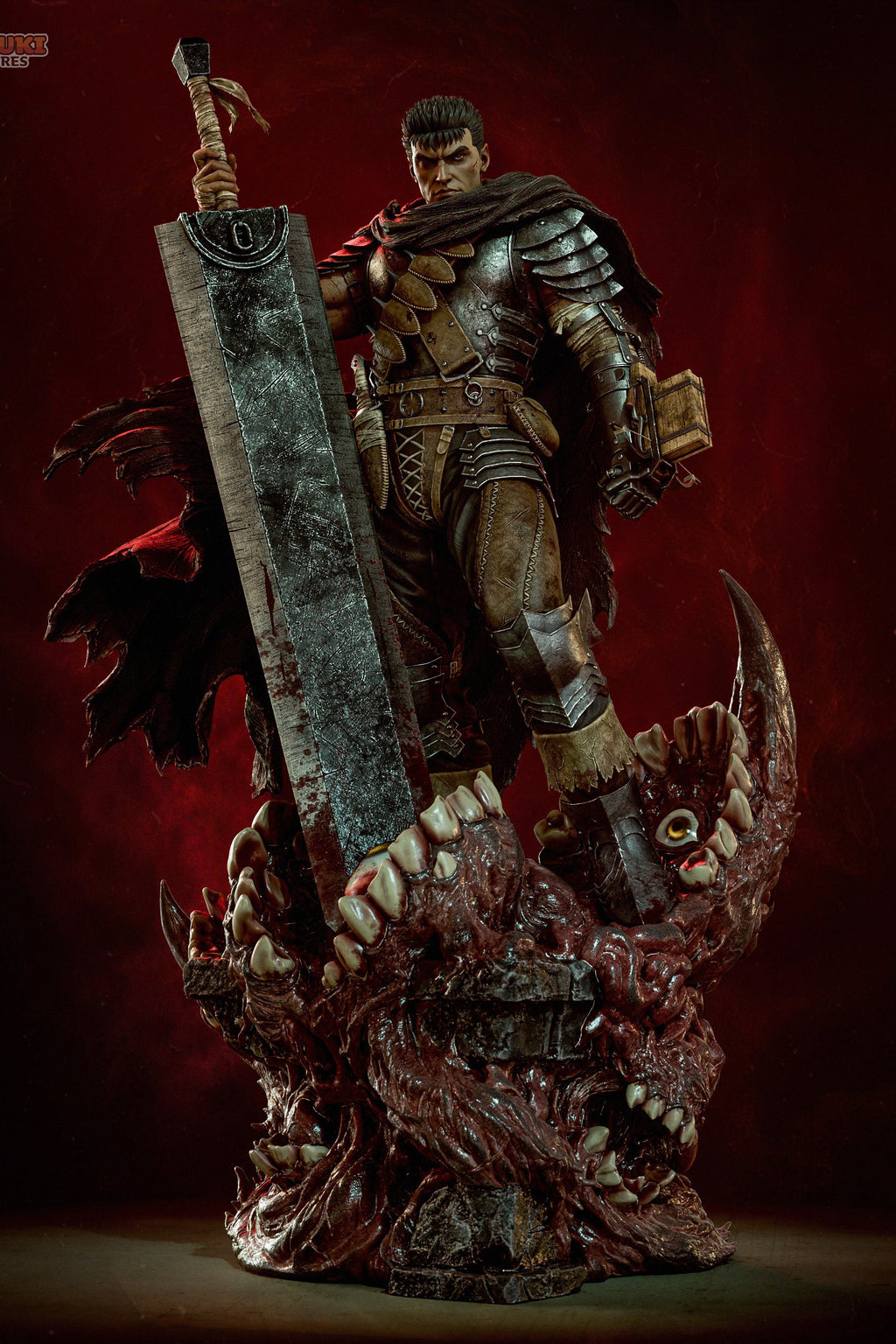 Guts Black Swordsman | Berserk Fan Art | Fully Magnetized Collectible Figurine