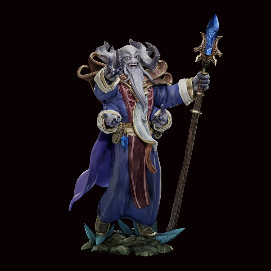 Aghanim | The Apex Mage | Dota 2 | Gaming Collectible | Fan Art | Fully Magnetized Figurine