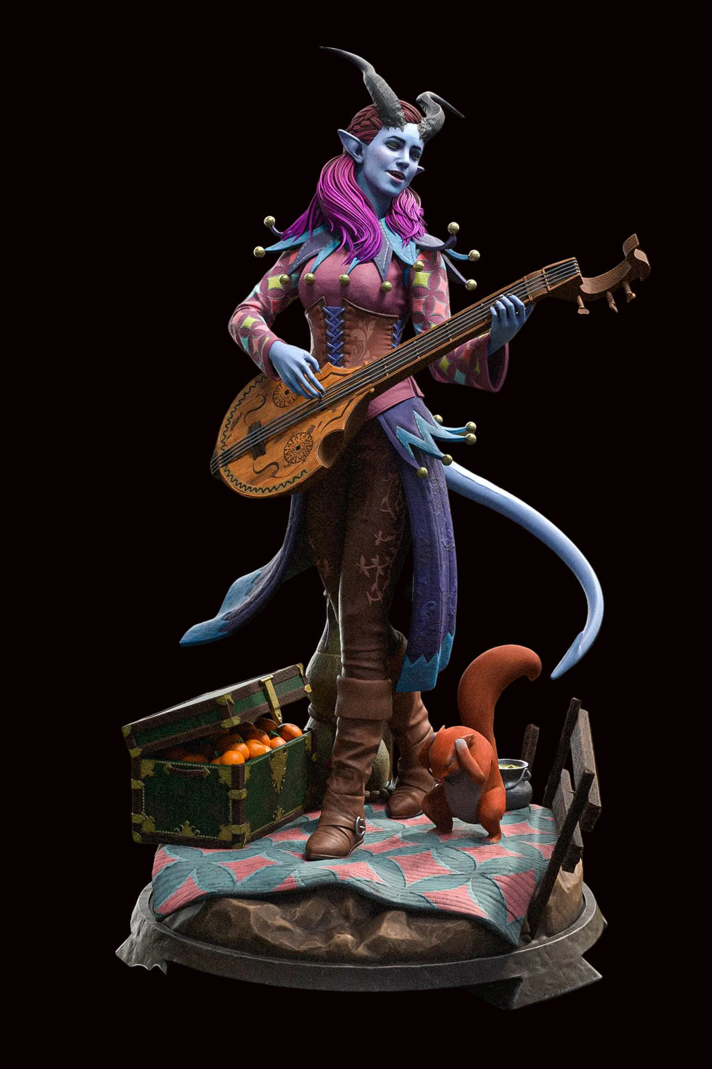 Alfira | Baldur's Gate 3 | Fan Art | Fully Magnetized Figurine