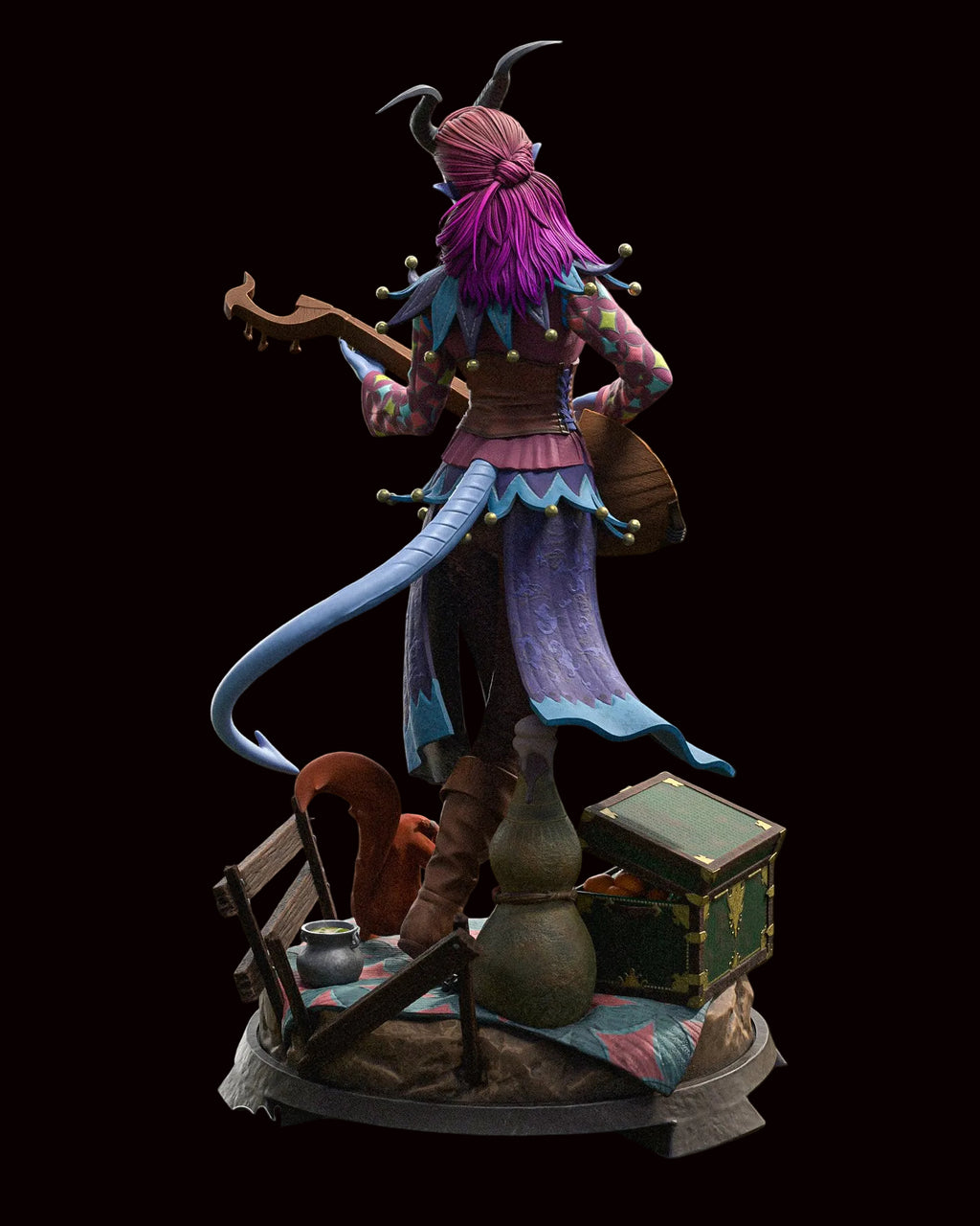 Alfira | Baldur's Gate 3 | Fan Art | Fully Magnetized Figurine