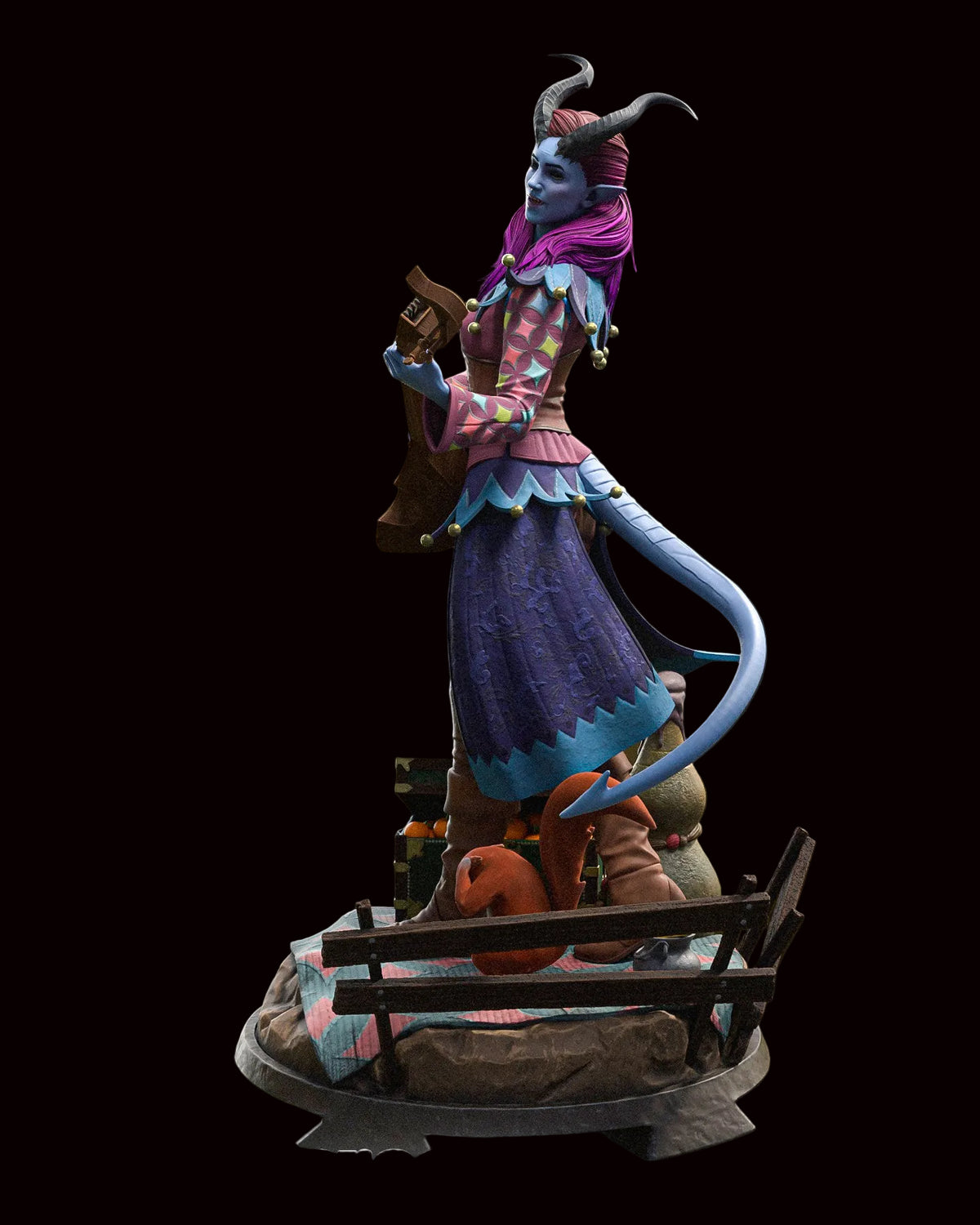 Alfira | Baldur's Gate 3 | Fan Art | Fully Magnetized Figurine
