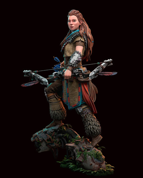 Aloy | Horizon Zero Dawn & Forbidden West | Fan Art | Fully Magnetized Figurine