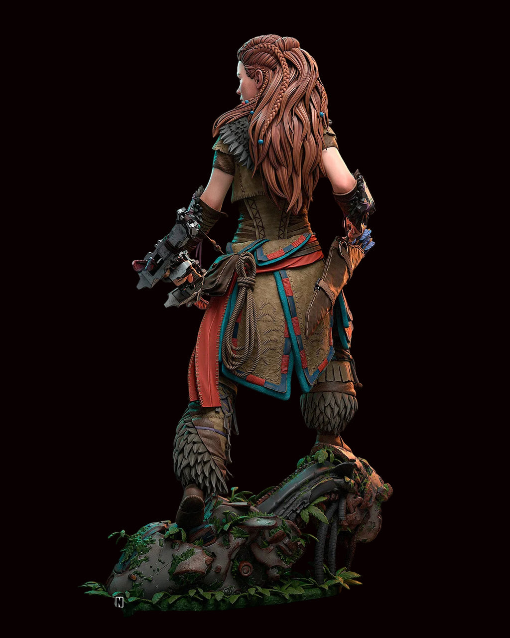 Aloy | Horizon Zero Dawn & Forbidden West | Fan Art | Fully Magnetized Figurine