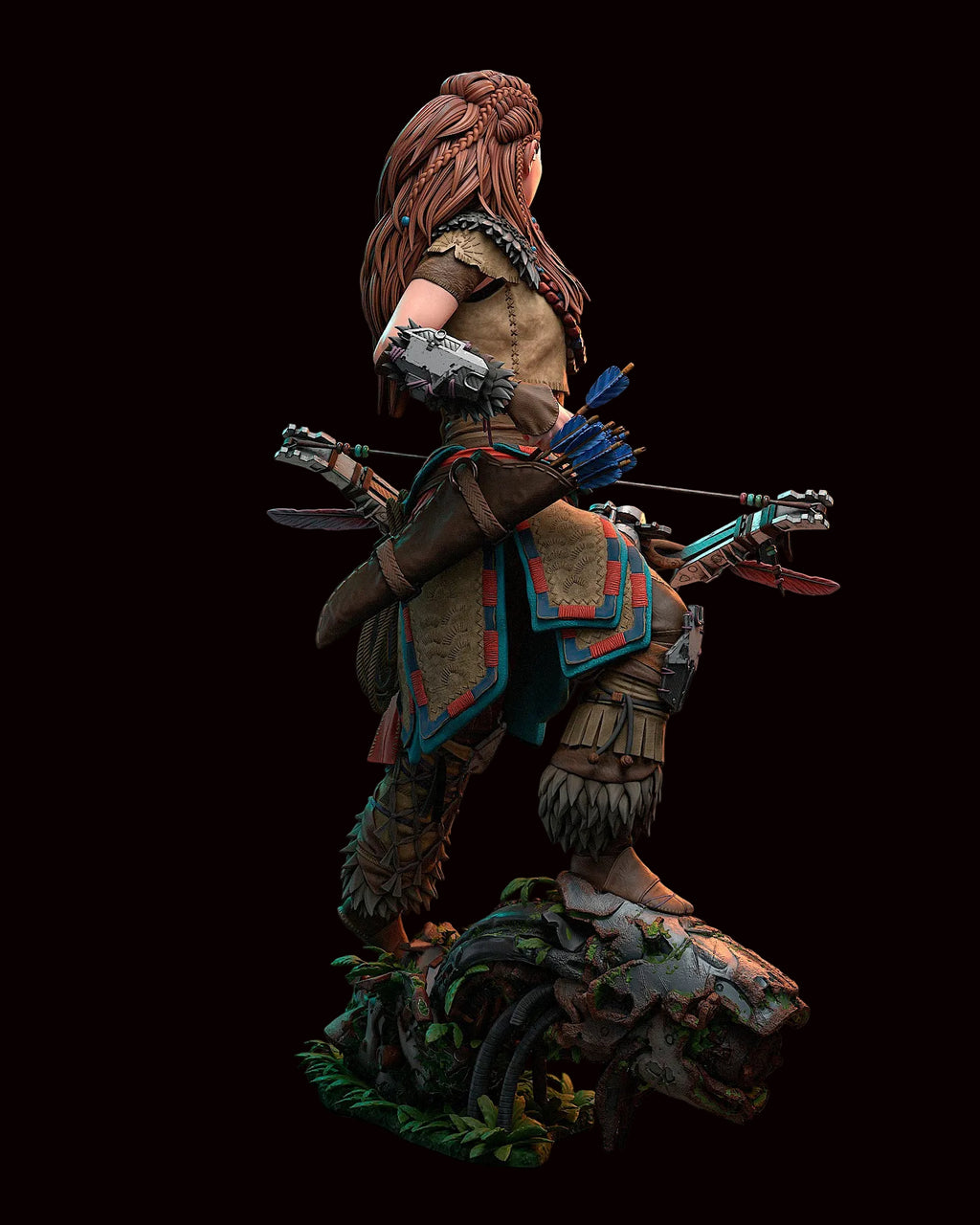 Aloy | Horizon Zero Dawn & Forbidden West | Fan Art | Fully Magnetized Figurine