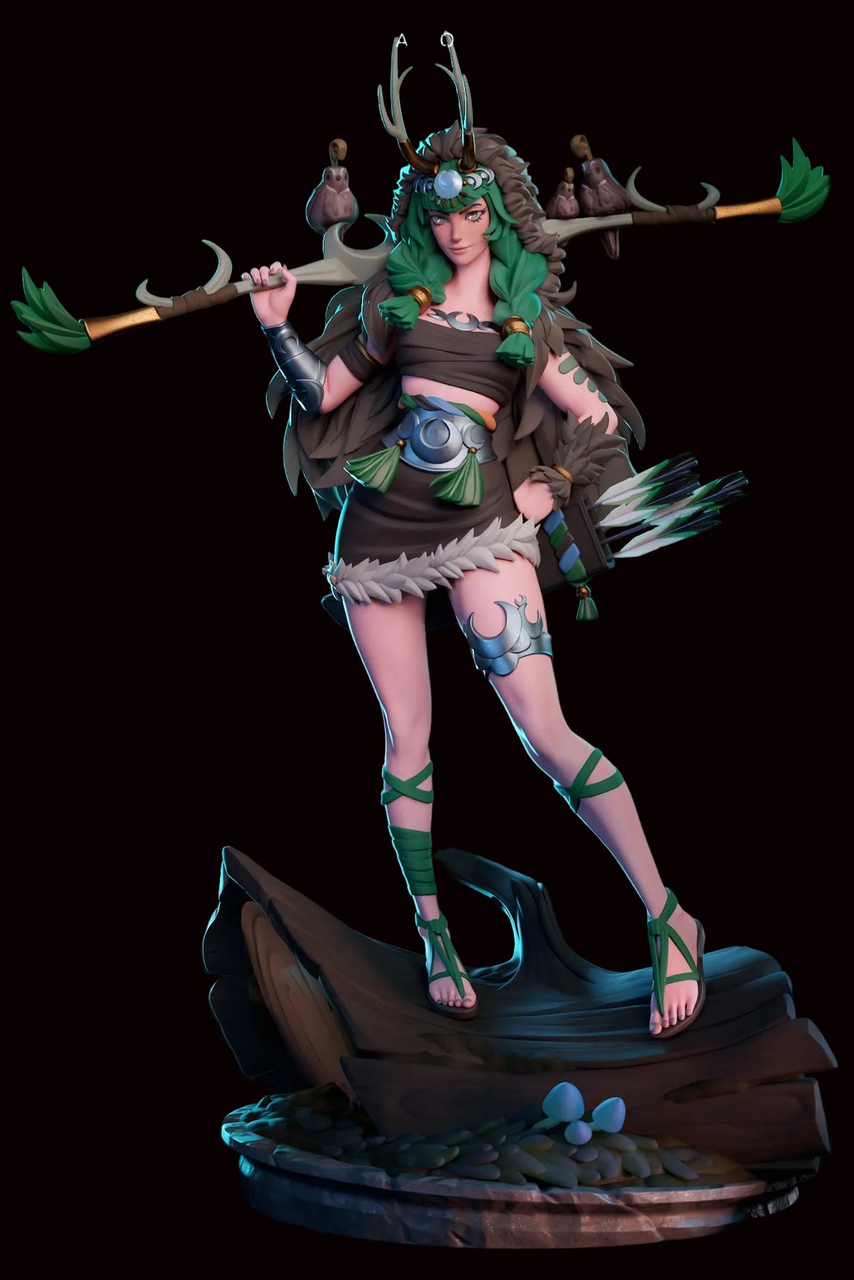 Artemis | Hades | Fan Art | Fully Magnetized Figurine