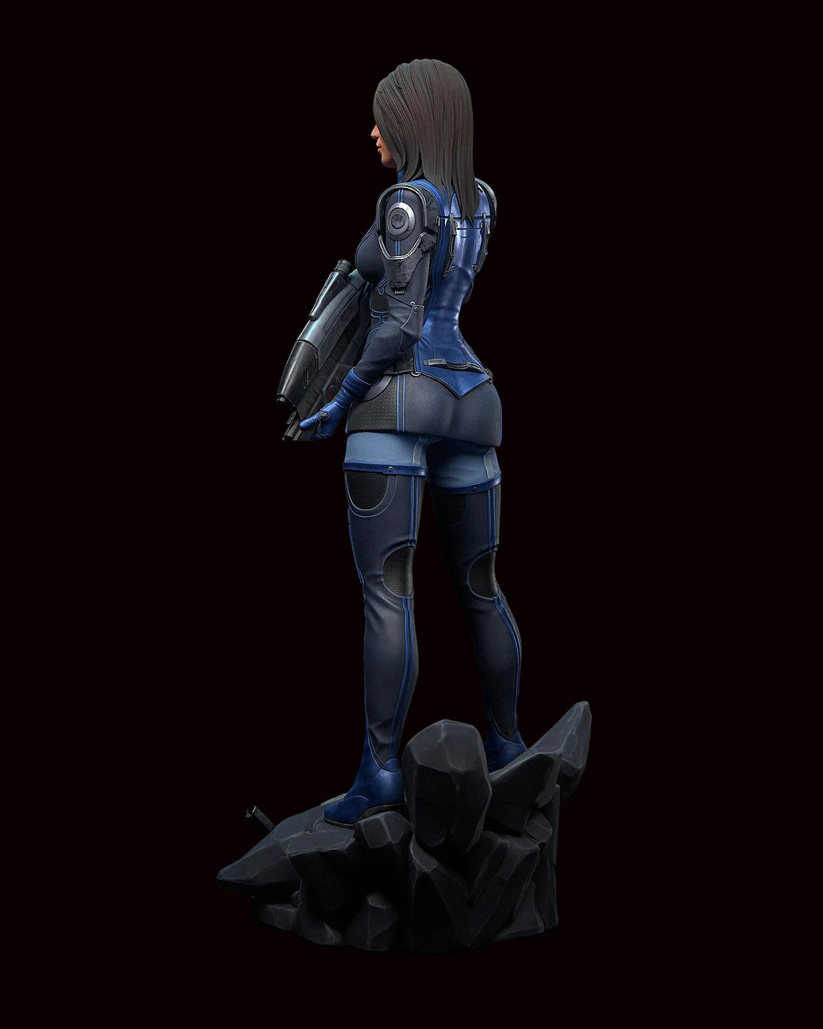 Ashley Williams | Mass Effect 3 | Fan Art | Fully Magnetized Figurine