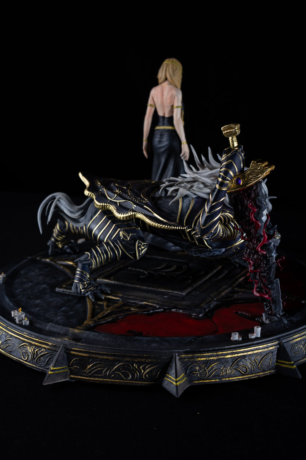 Maliketh & Queen Marika | Elden Ring | Fan Art – Premium Hand-Painted Diorama Figurine