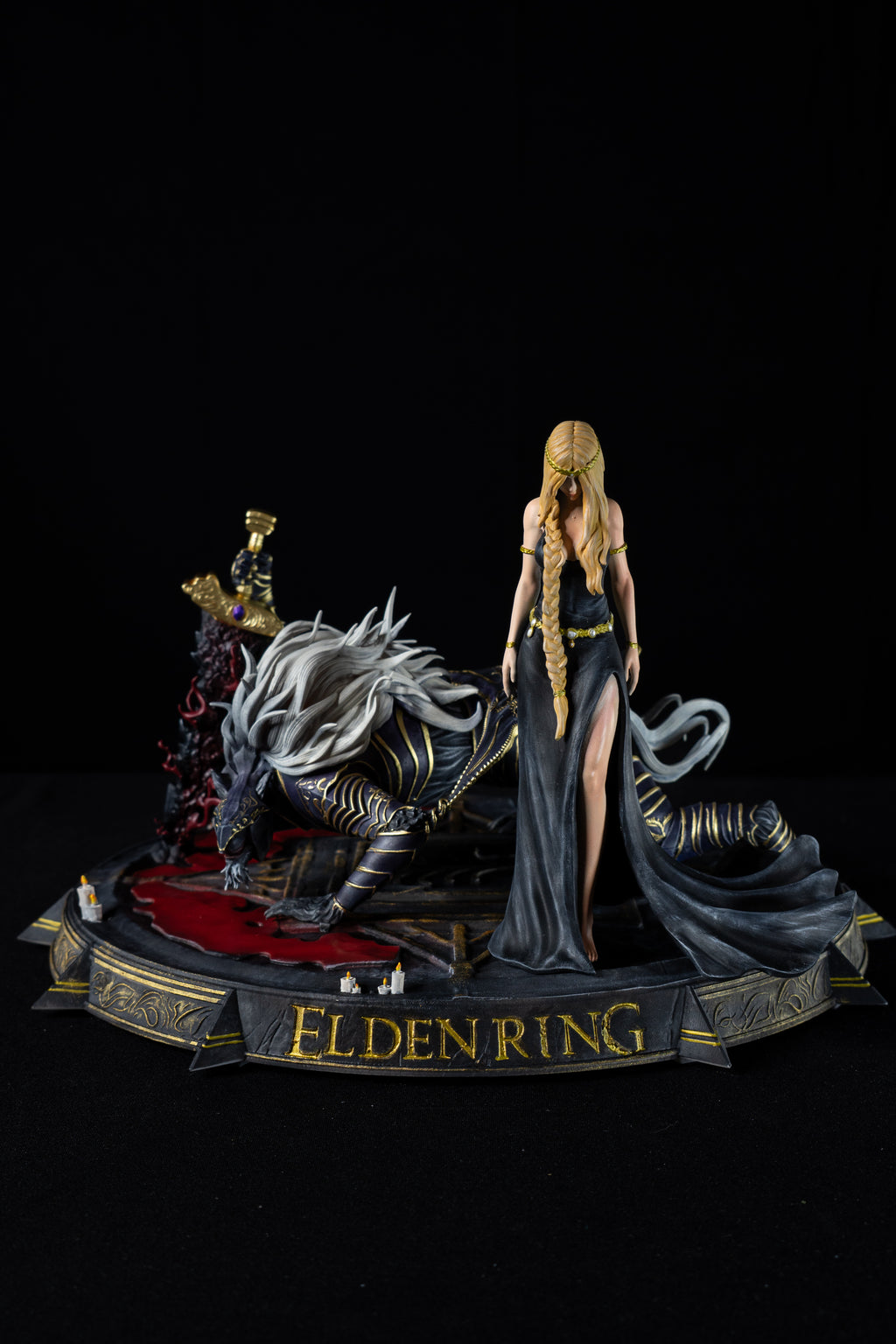 Maliketh & Queen Marika | Elden Ring | Fan Art – Premium Hand-Painted Diorama Figurine