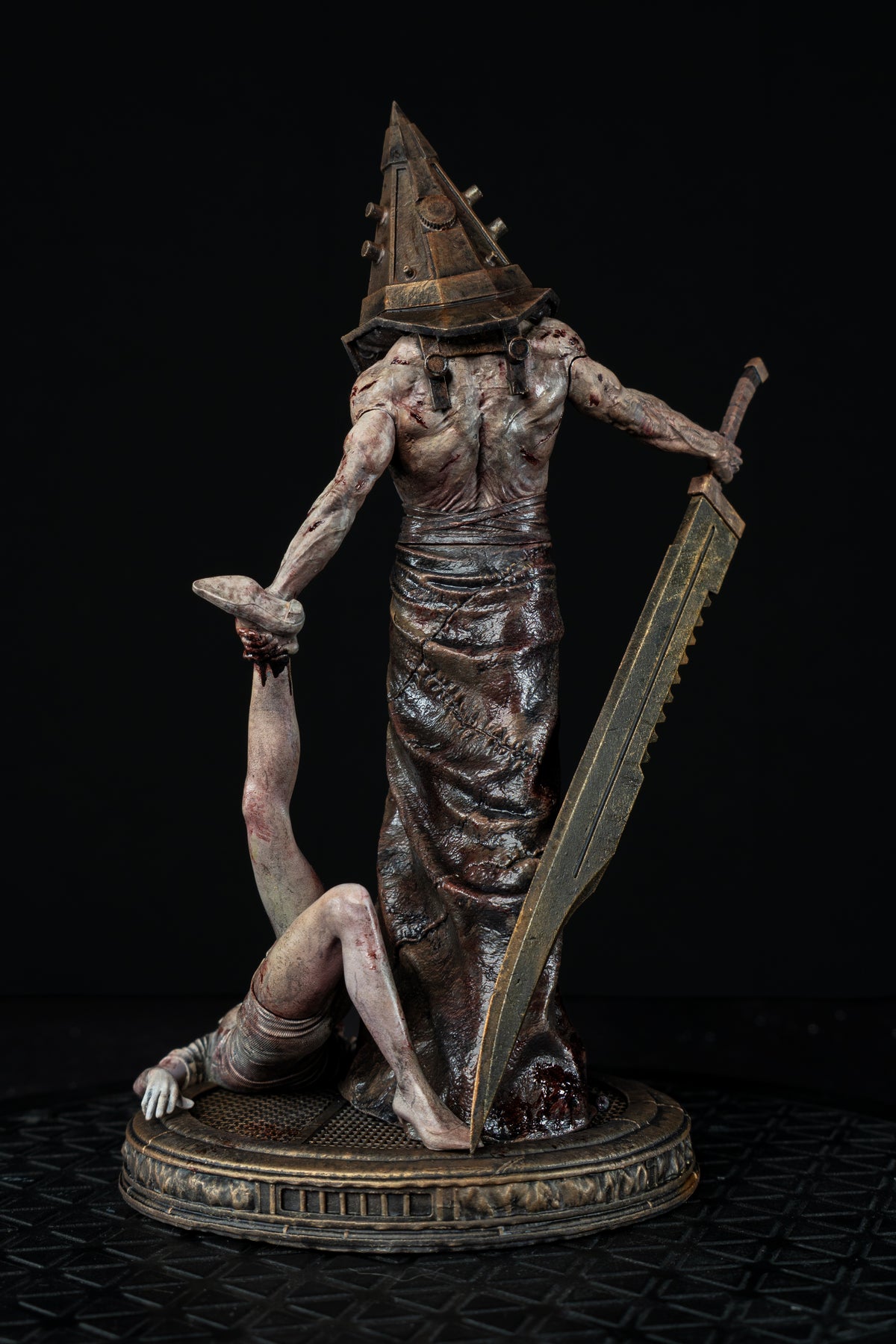 Pyramid Head & Nurse | Silent Hill | Fan Art | Fully Magnetized Collectible Diorama