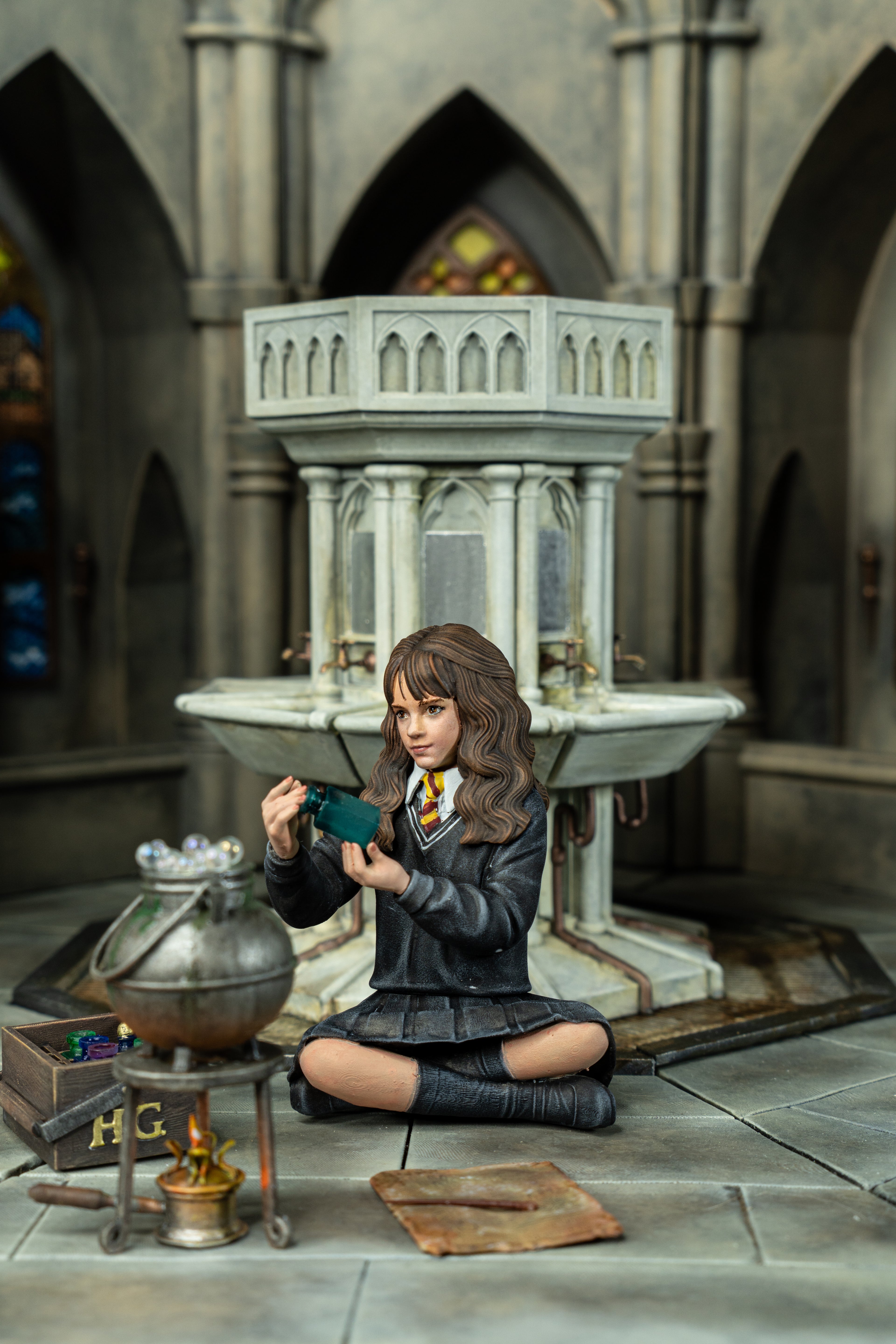 Hermione — Exclusive Custom Commission Diorama